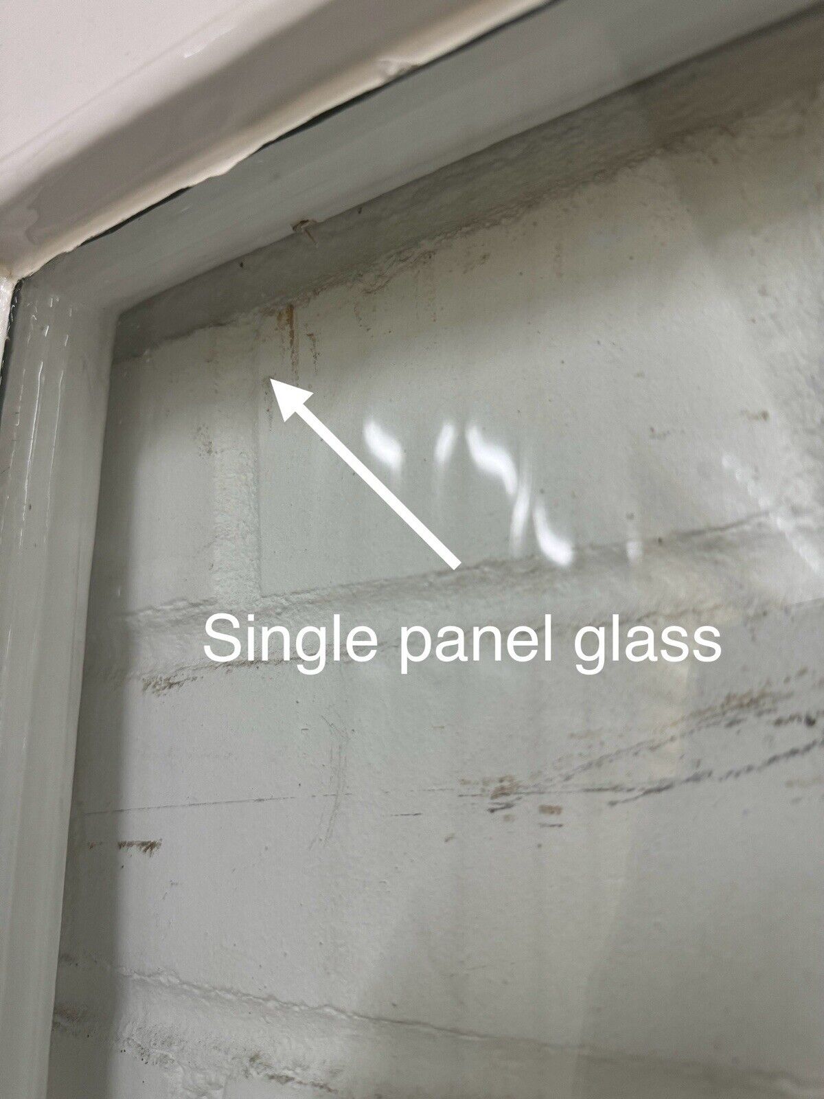 Reclaimed French Single Panel Glass Wooden Double Doors 2023 x 1557mm