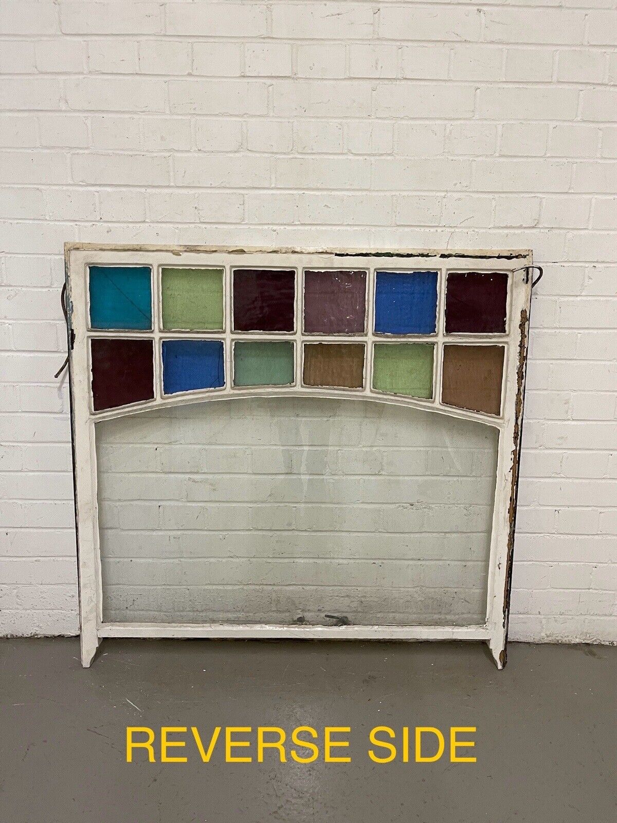 Reclaimed Old Georgian Edwardian Panel Wooden Sash Window 1065 x 1032mm