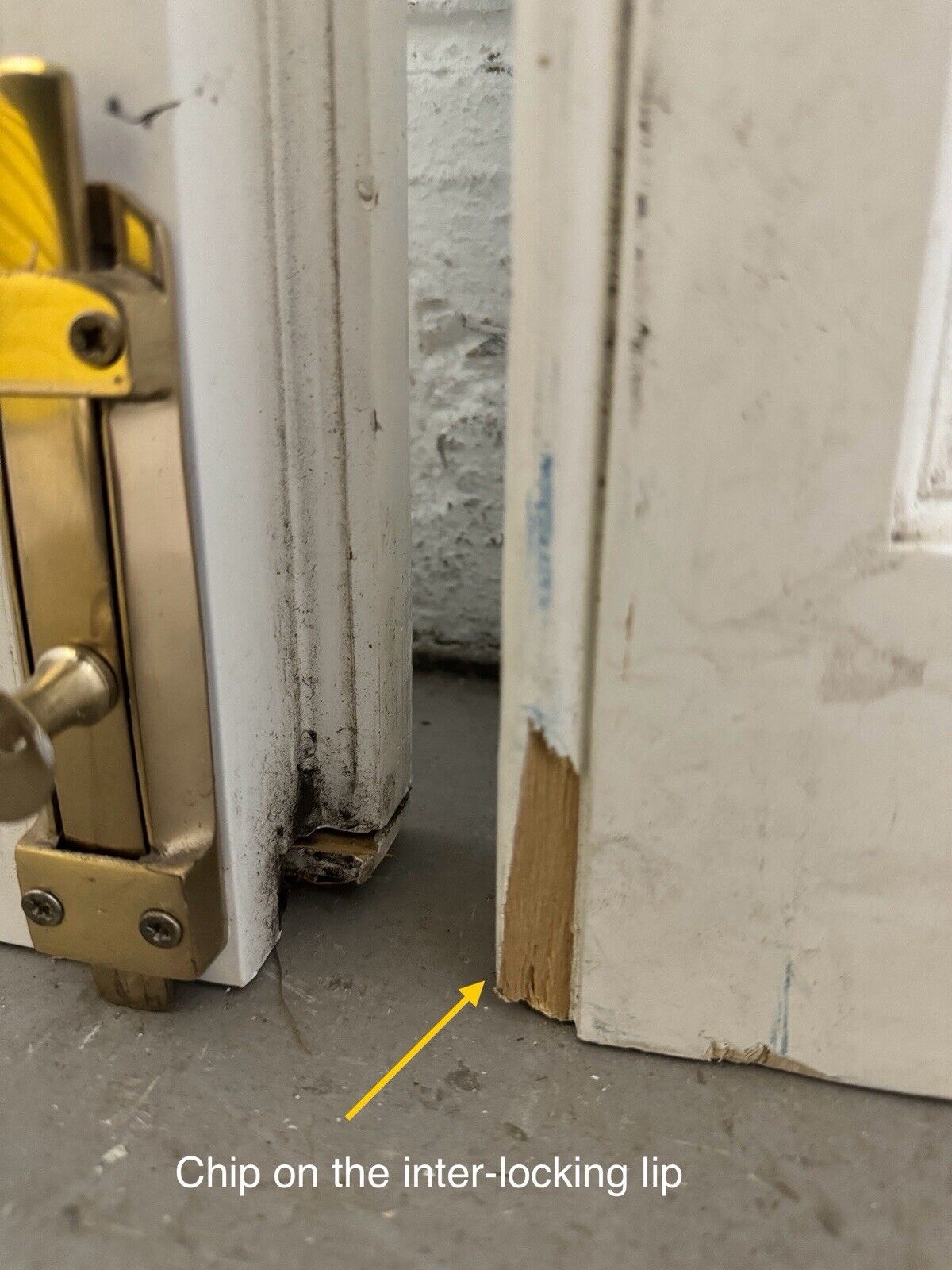 Reclaimed French Double Glazed Wooden Double Doors 1786 or 1810mm x 1120mm
