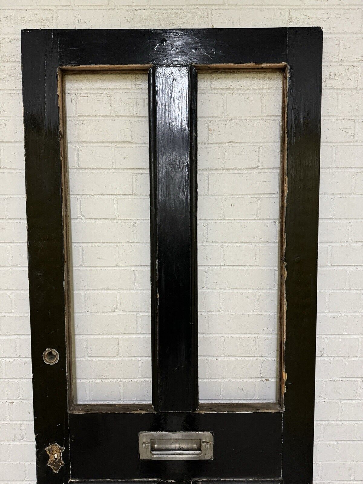 Reclaimed Old Victorian Edwardian Wooden Panel Front Door 2075 or 2080 x 855mm