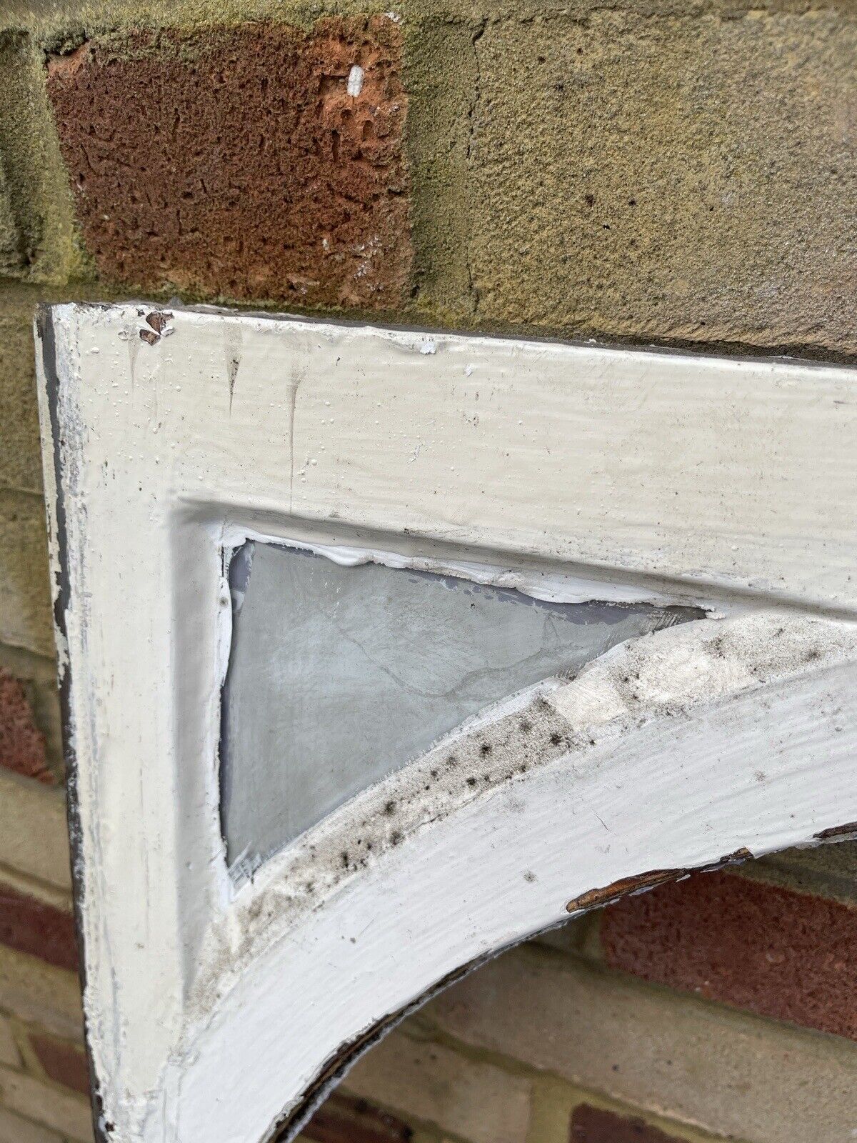 Job Lot of 3 Reclaimed Old Edwardian Arch Wooden Sash Windows 760 x 957mm