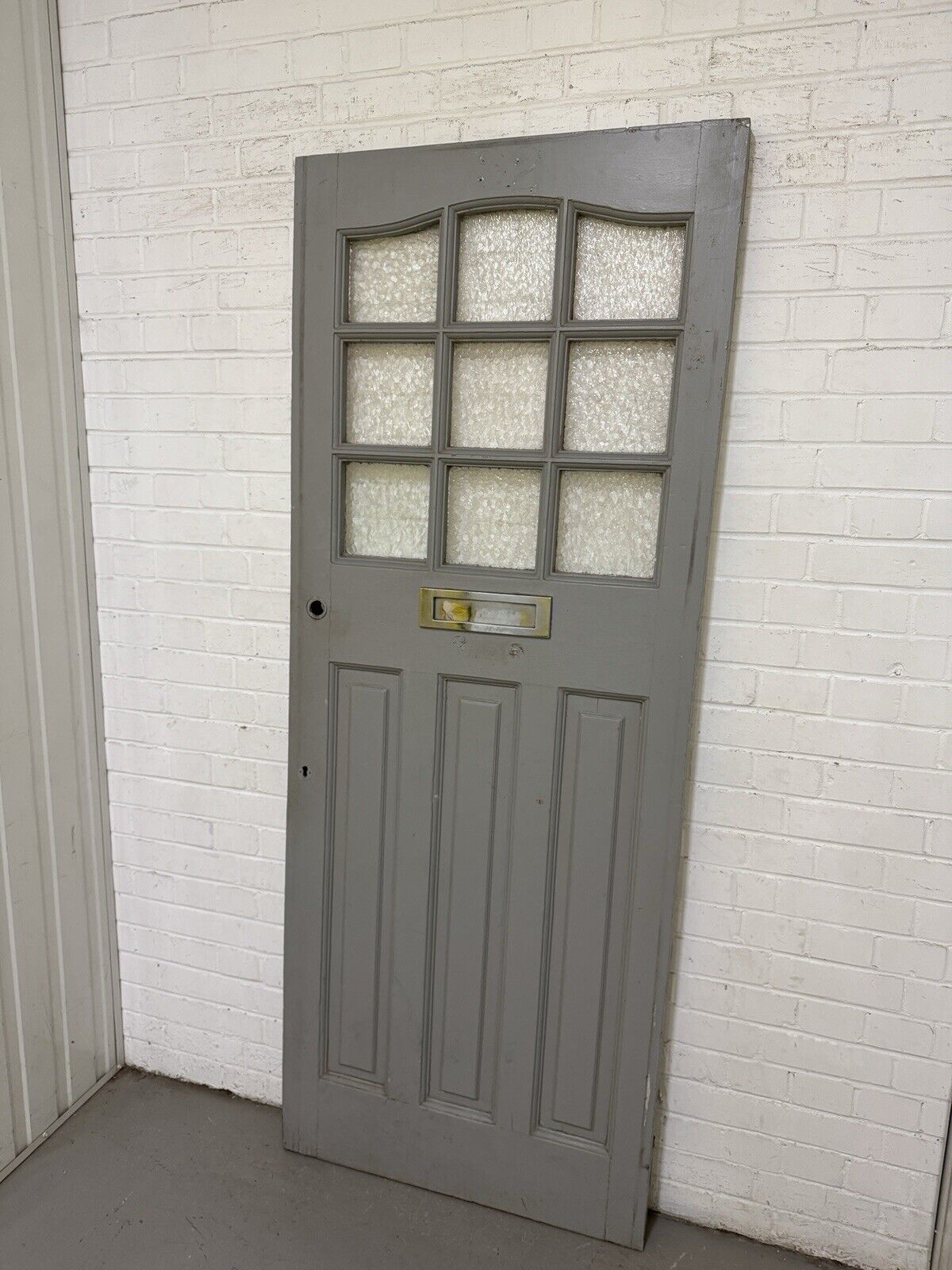 Reclaimed Victorian Edwardian Wooden Panel Front Door 2015 x 785 or 790mm