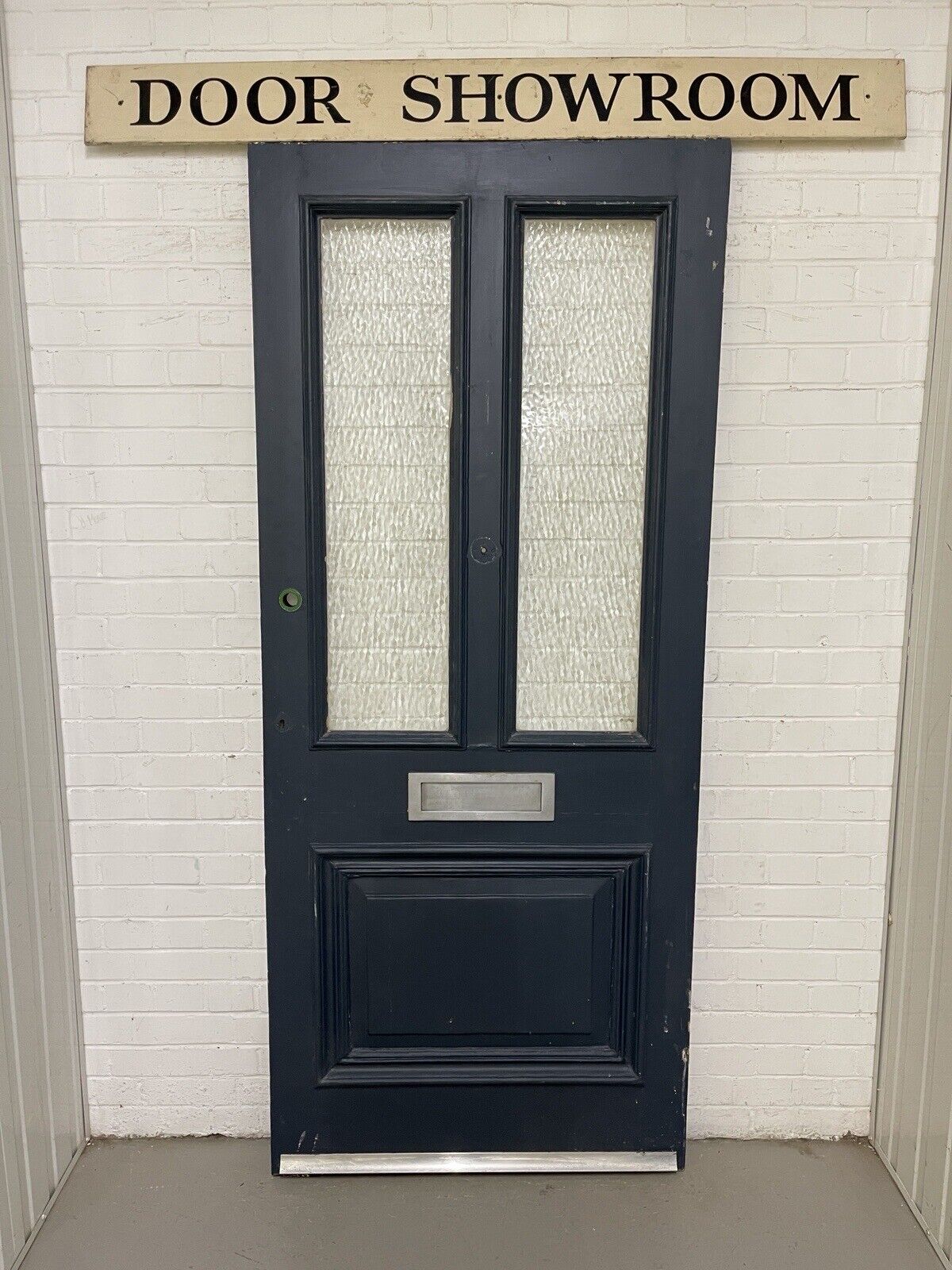 Reclaimed Old Victorian Edwardian Wooden Panel Front Door 2125 x 910mm