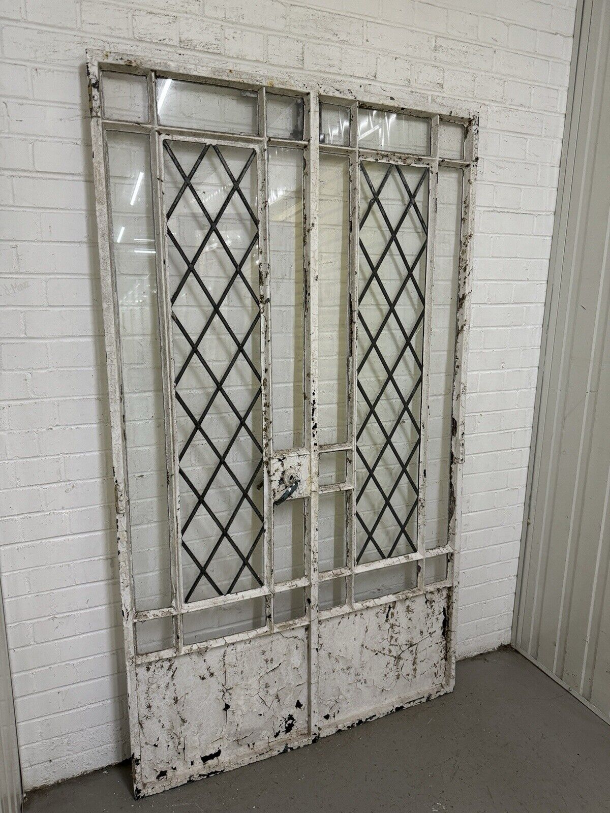 Reclaimed Vintage Industrial Crittall French Doors 1120 x 1950 OR 1105 x 1930