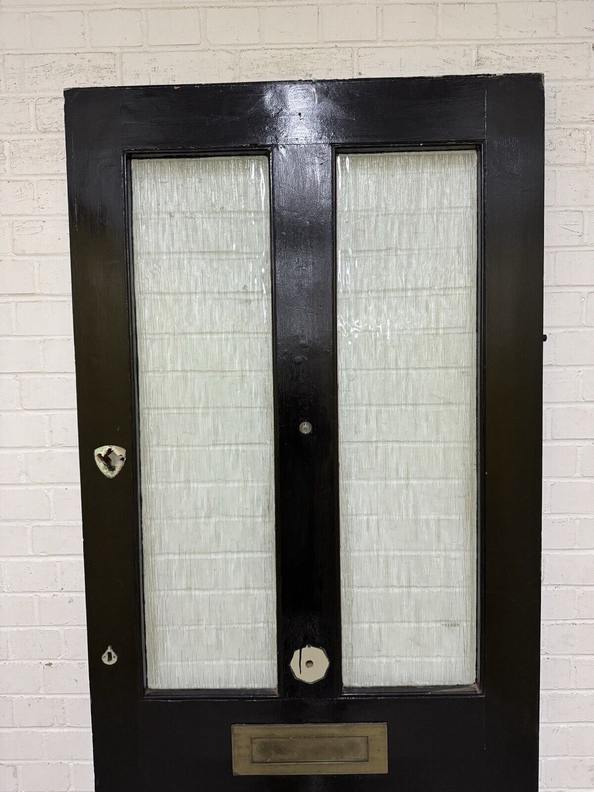 Reclaimed Victorian Edwardian Wooden Panel Front Door 2065 Or 2075 x 890 Or 880