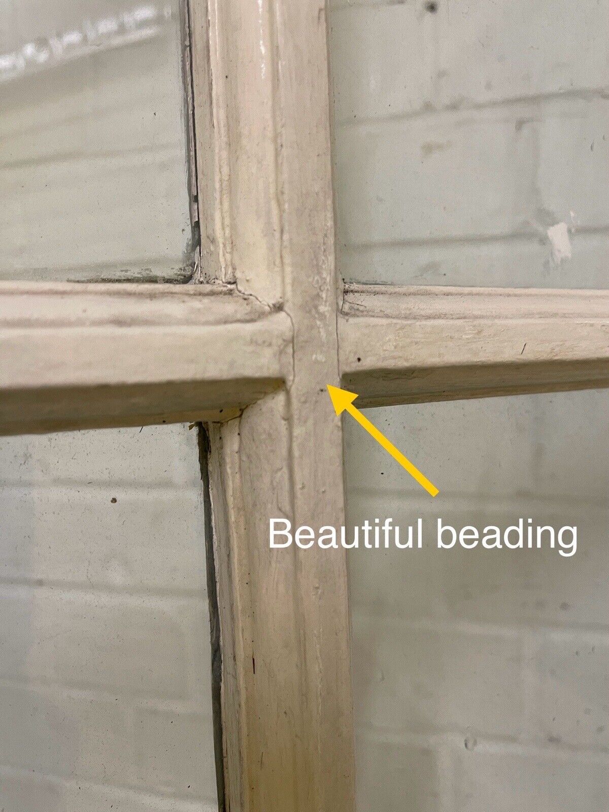 Two Pairs Reclaimed Georgian 6 Panel Wooden Sash Windows 1070 x 935 1070 x 975mm
