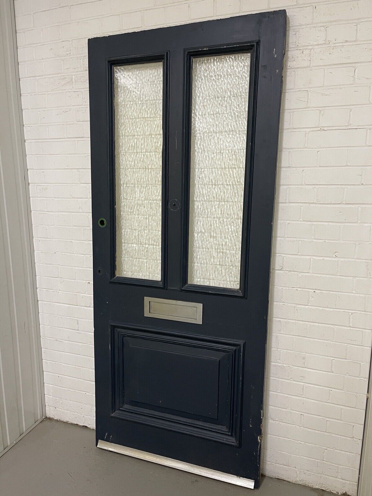 Reclaimed Old Victorian Edwardian Wooden Panel Front Door 2125 x 910mm