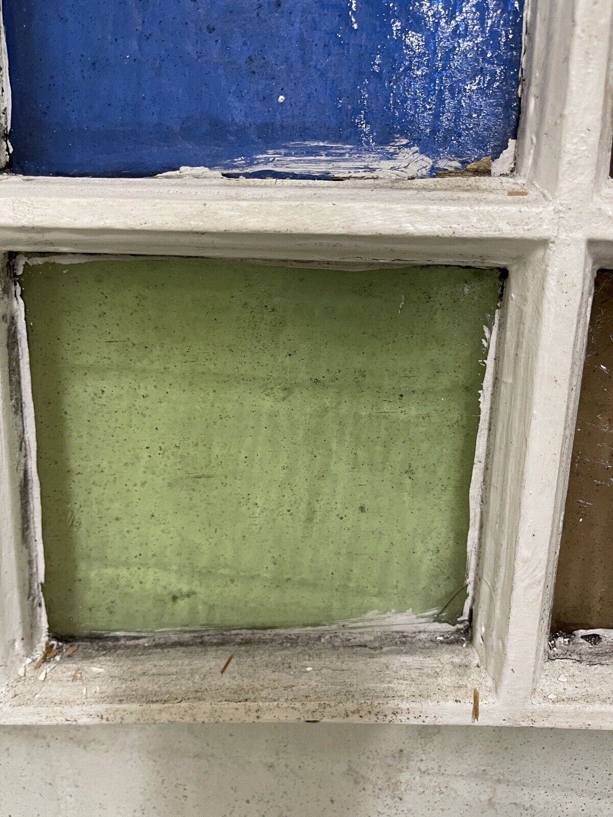 Reclaimed Old Georgian Edwardian Panel Wooden Sash Window 1065 x 1032mm