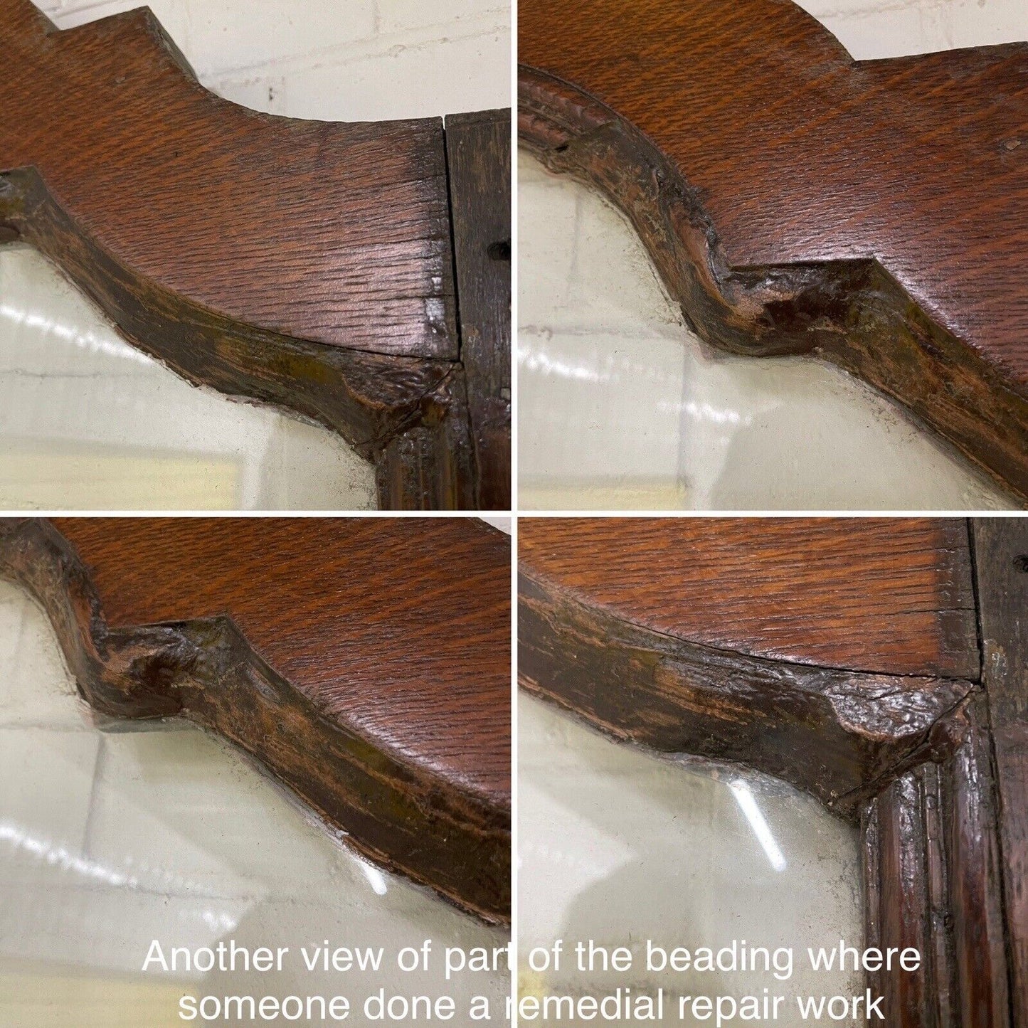 Reclaimed Oak Wooden Entrance Arch Front Door 2390 or 2590mm with Arch x 1105mm