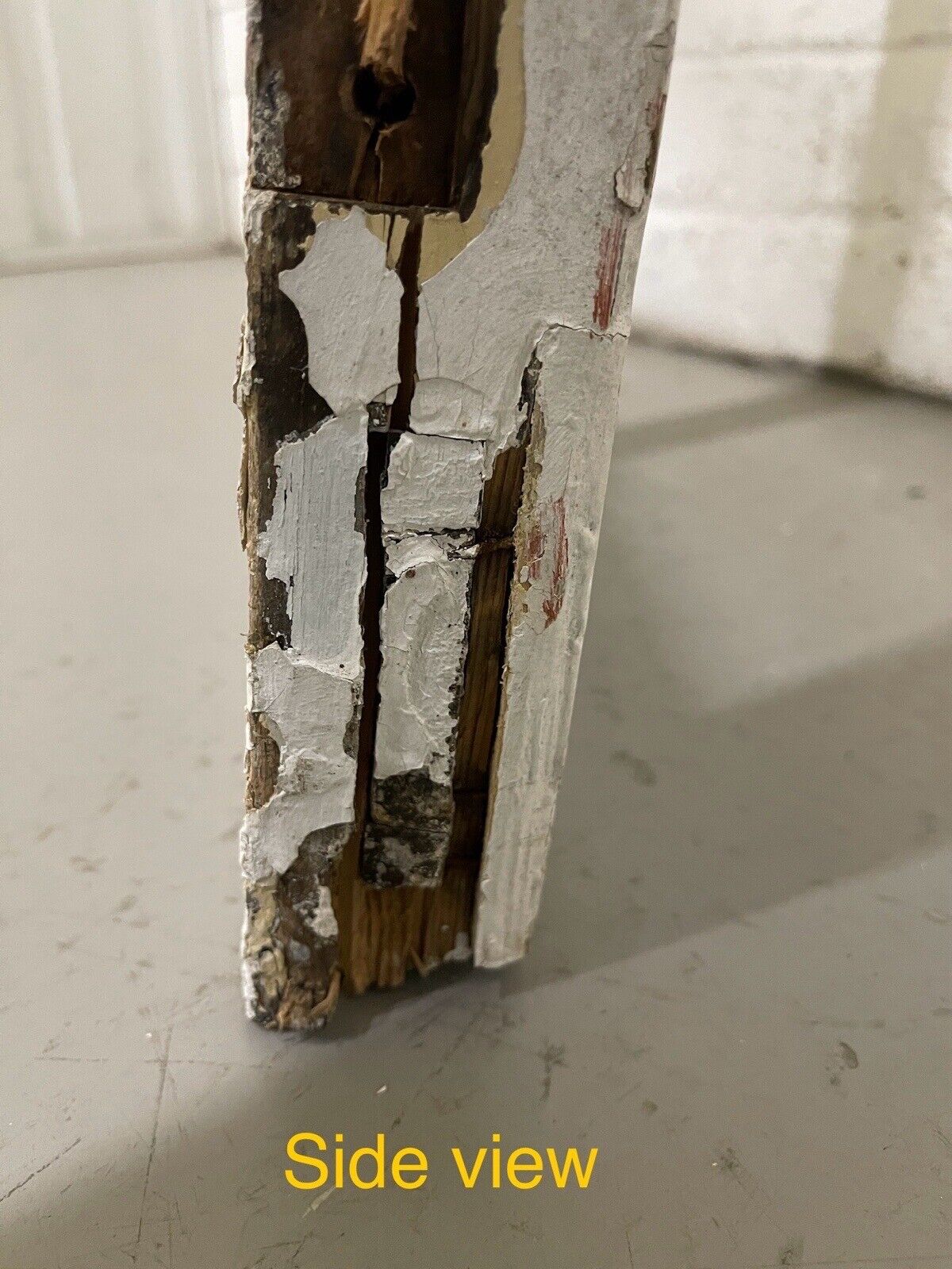 Reclaimed Old Modern Georgian Style 8 Panel Wooden Window 568 x 1175mm