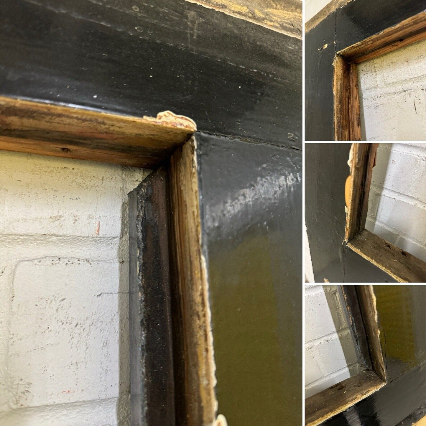 Reclaimed Old Victorian Edwardian Wooden Panel Front Door 2075 or 2080 x 855mm