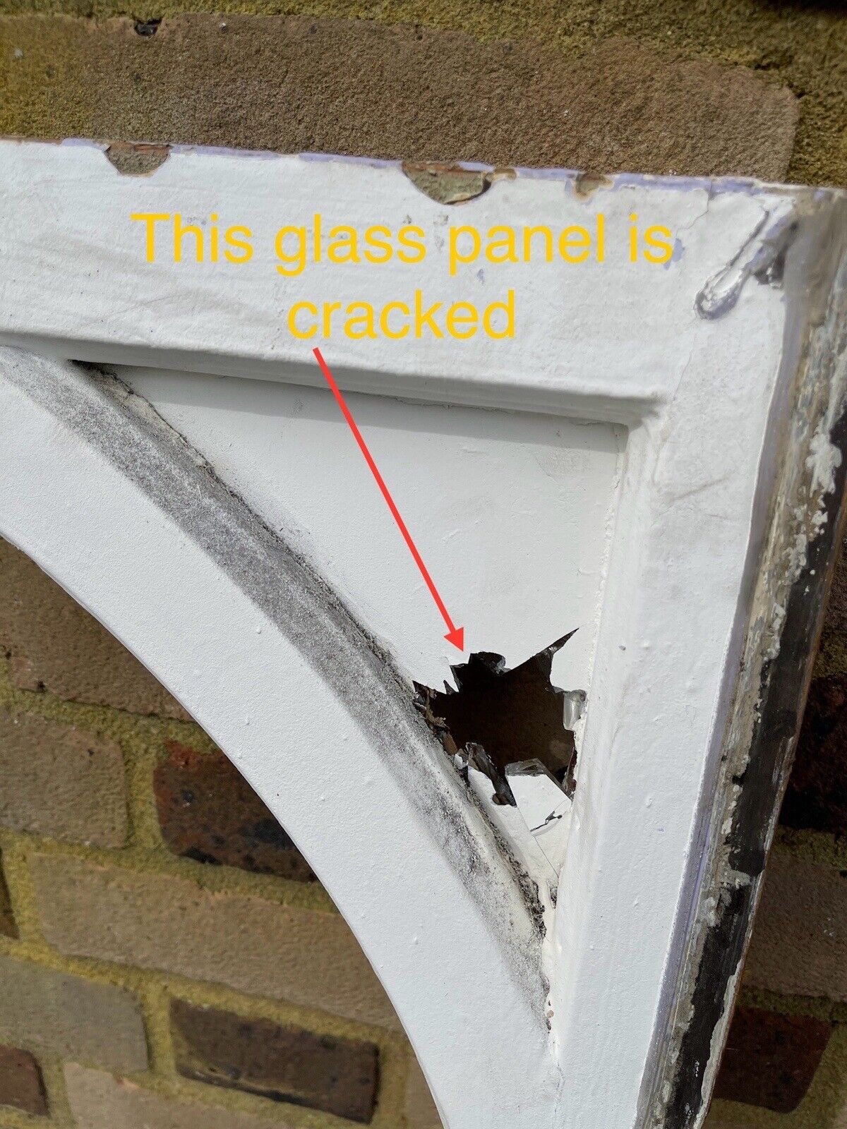 Job Lot of 3 Reclaimed Old Edwardian Arch Wooden Sash Windows 760 x 957mm