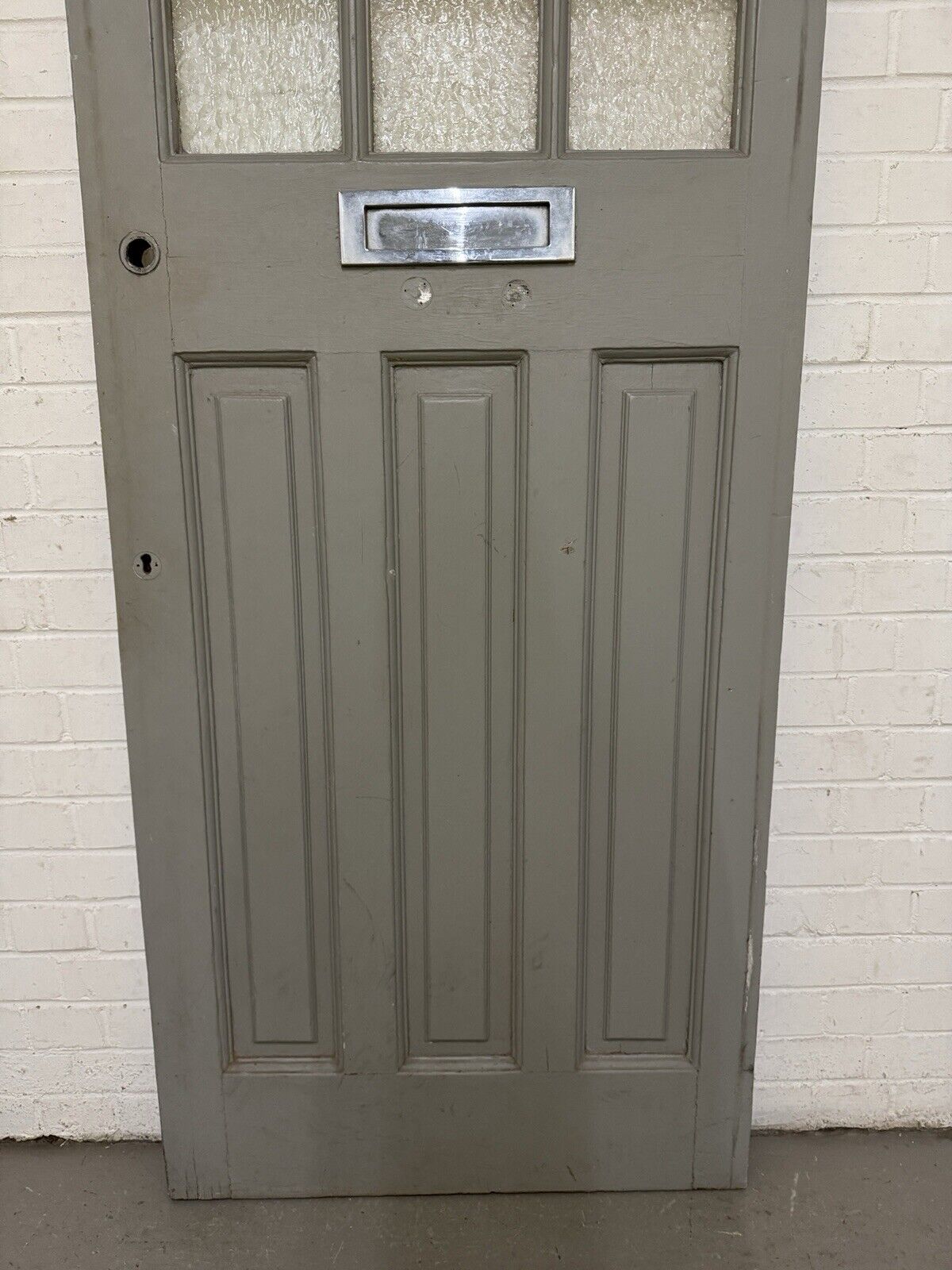 Reclaimed Victorian Edwardian Wooden Panel Front Door 2015 x 785 or 790mm