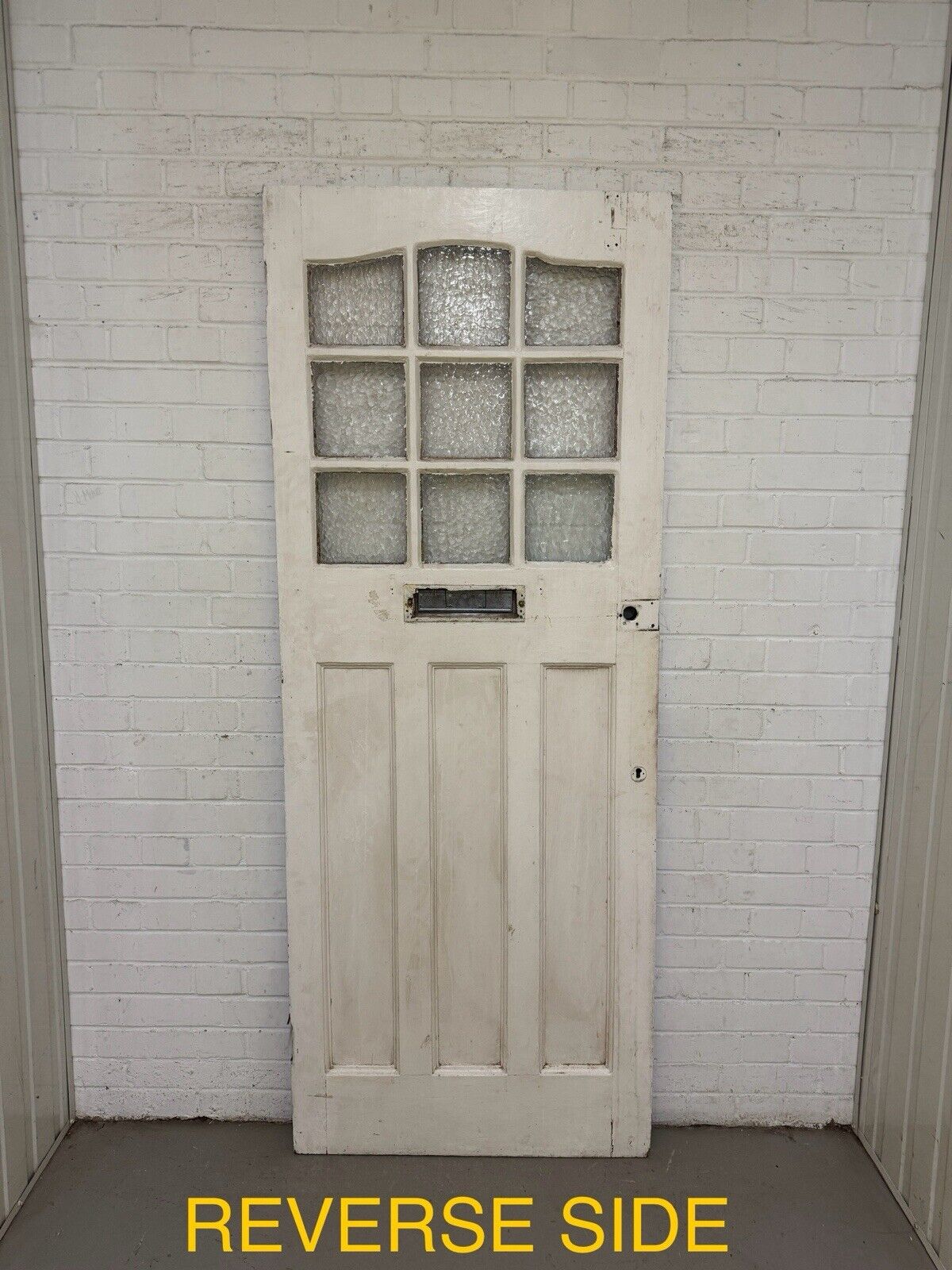 Reclaimed Victorian Edwardian Wooden Panel Front Door 2015 x 785 or 790mm