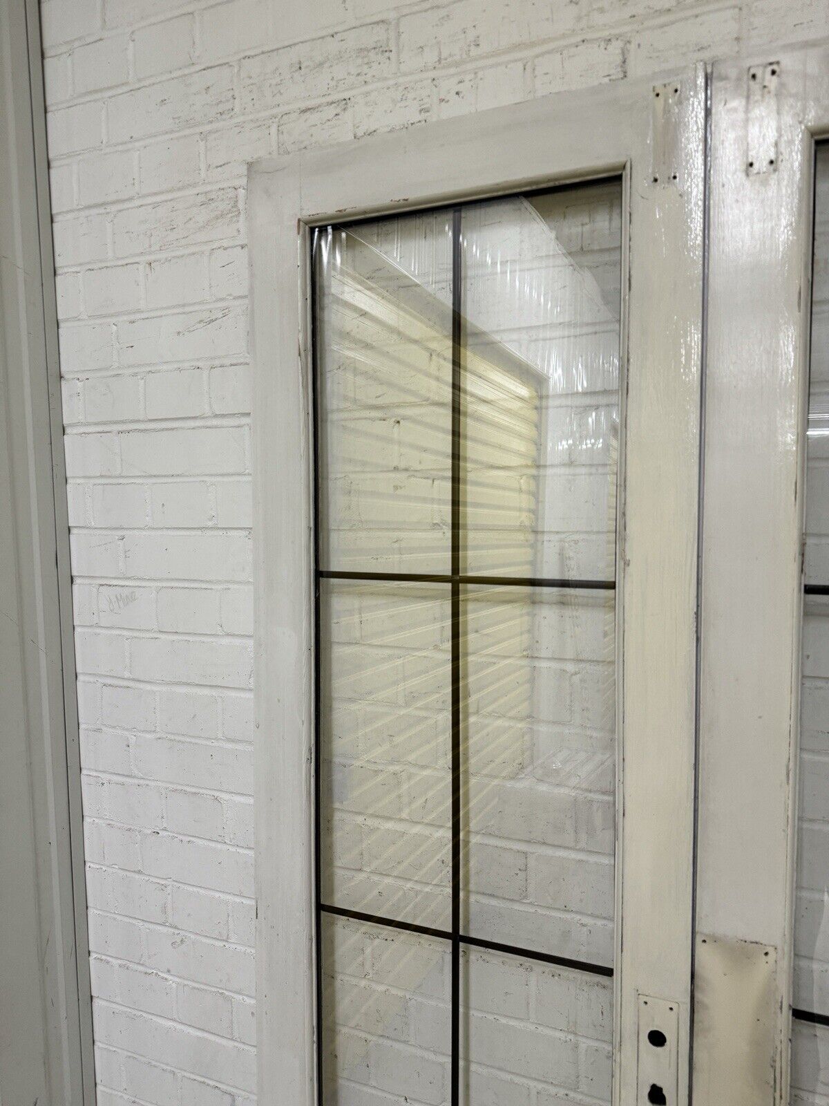 Reclaimed French Double Glazed Wooden Double Doors 2003 x 1110mm