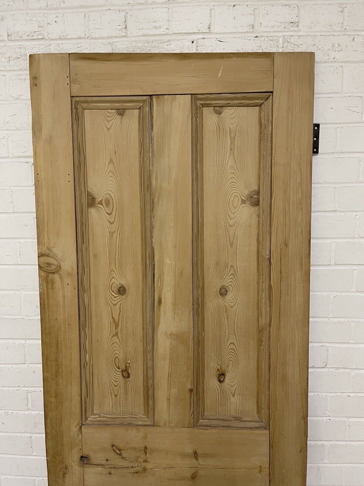 Reclaimed Victorian Pine Internal 4 panel Door 1940 or 1950 x 743mm