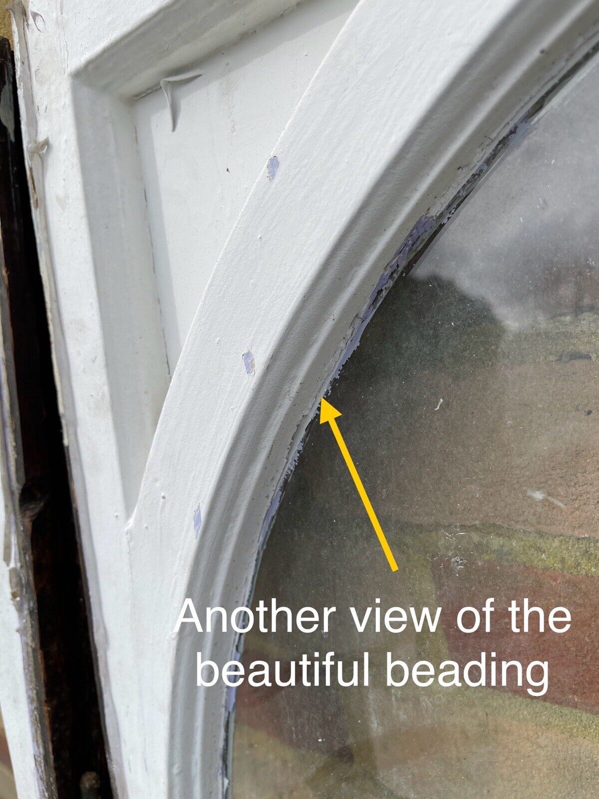 Job Lot of 3 Reclaimed Old Edwardian Arch Wooden Sash Windows 760 x 957mm