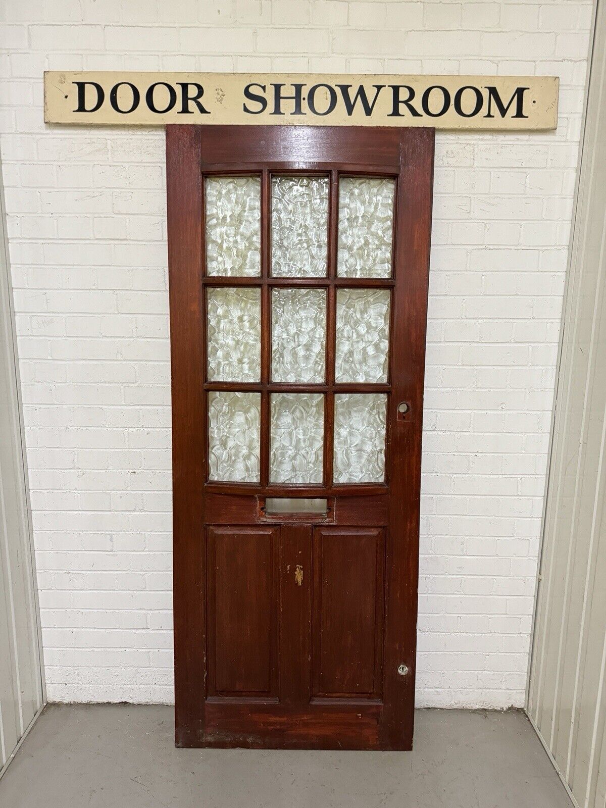 Reclaimed BOW DESIGN Wooden Panel External Front Door 2035 x 815mm