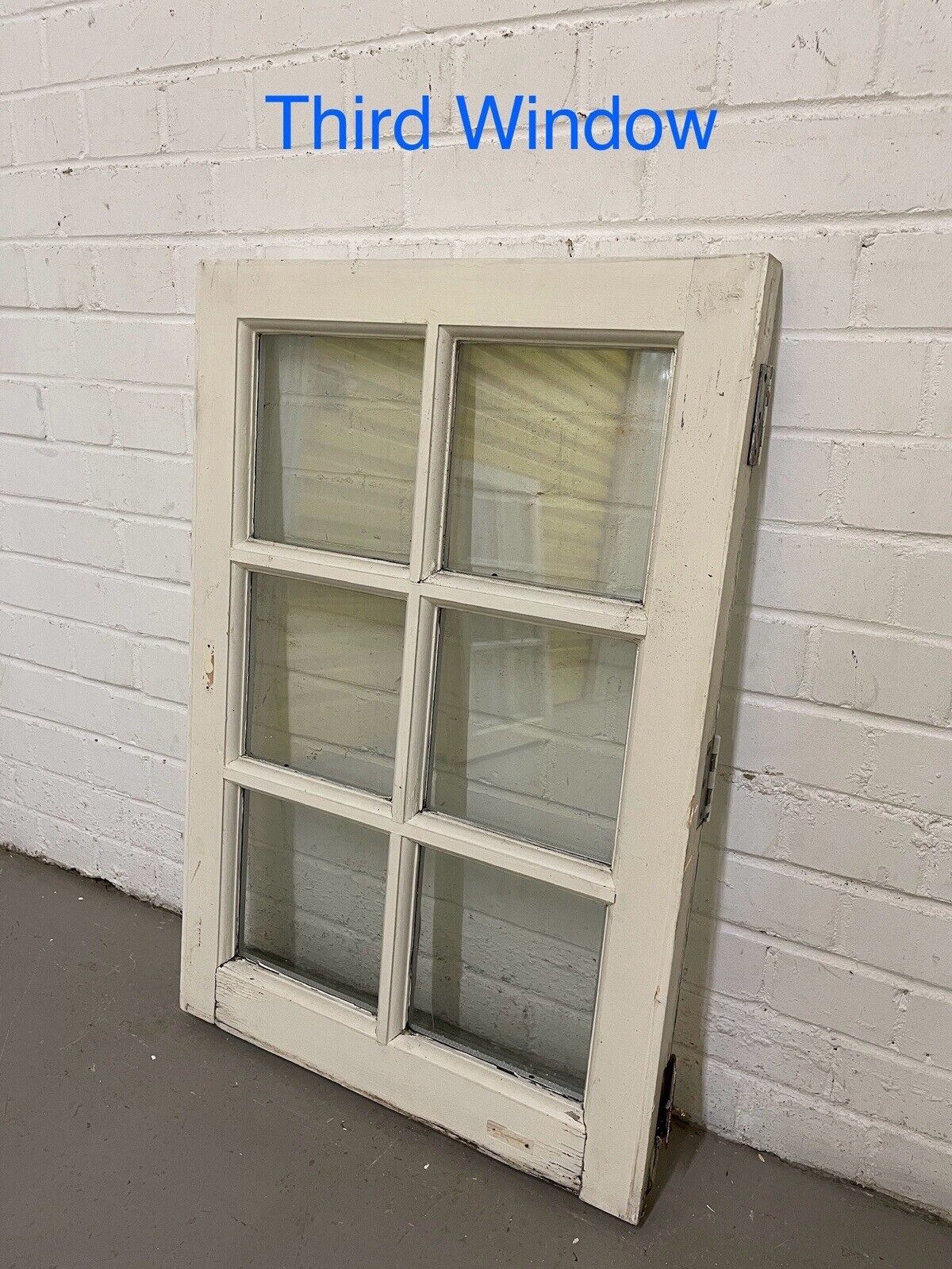 Job lot of  Four Reclaimed Style Georgian Double Glazed Windows 550mm x 818mm