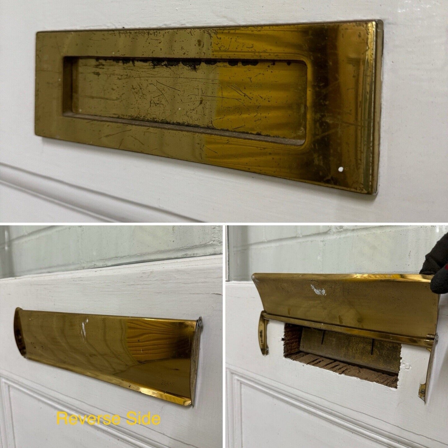 Reclaimed French Single Panel Glass Wooden Double Doors 2023 x 1557mm