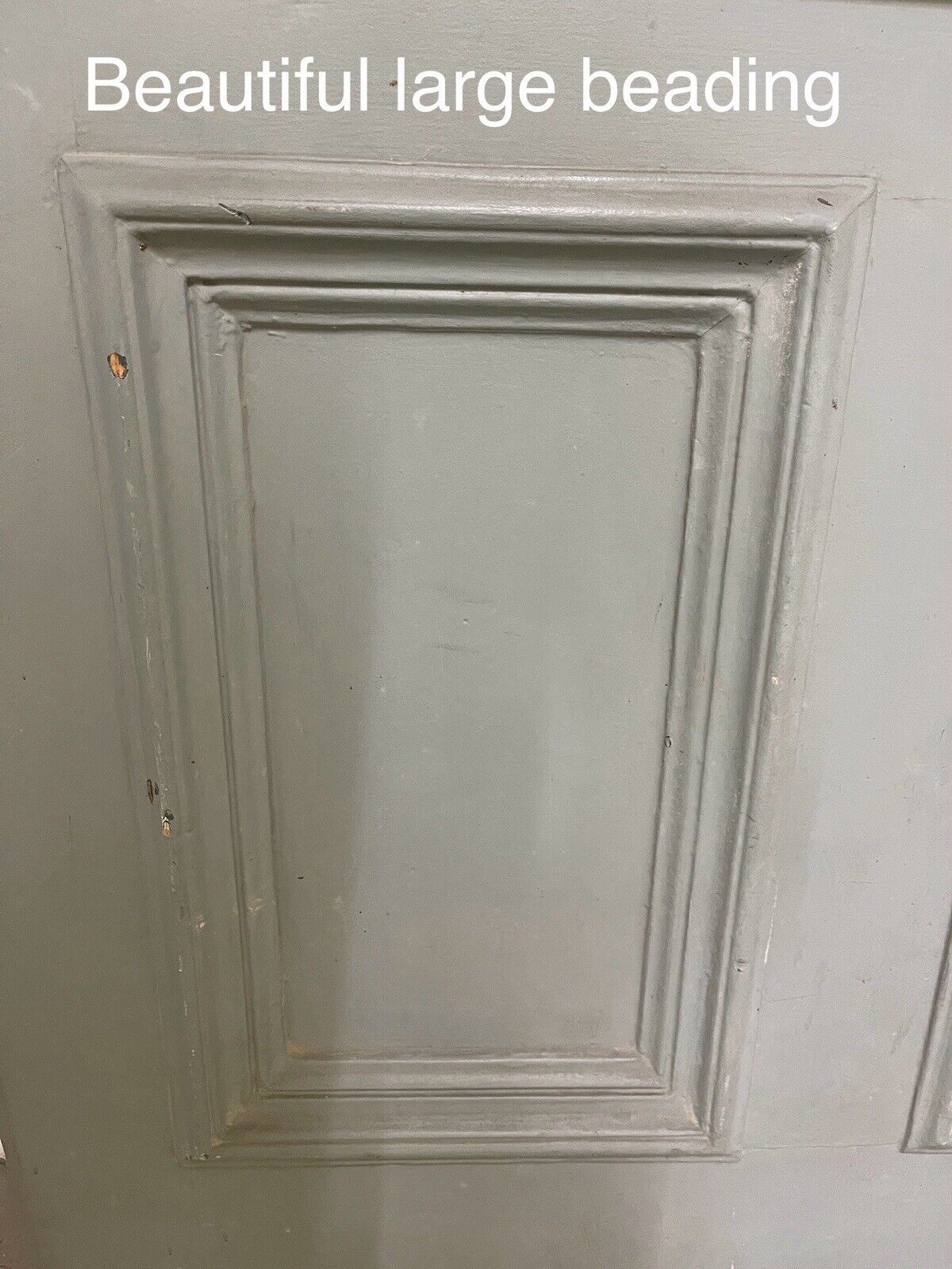 Reclaimed Old Victorian Edwardian Wooden Panel Front Door 2170 x 962mm
