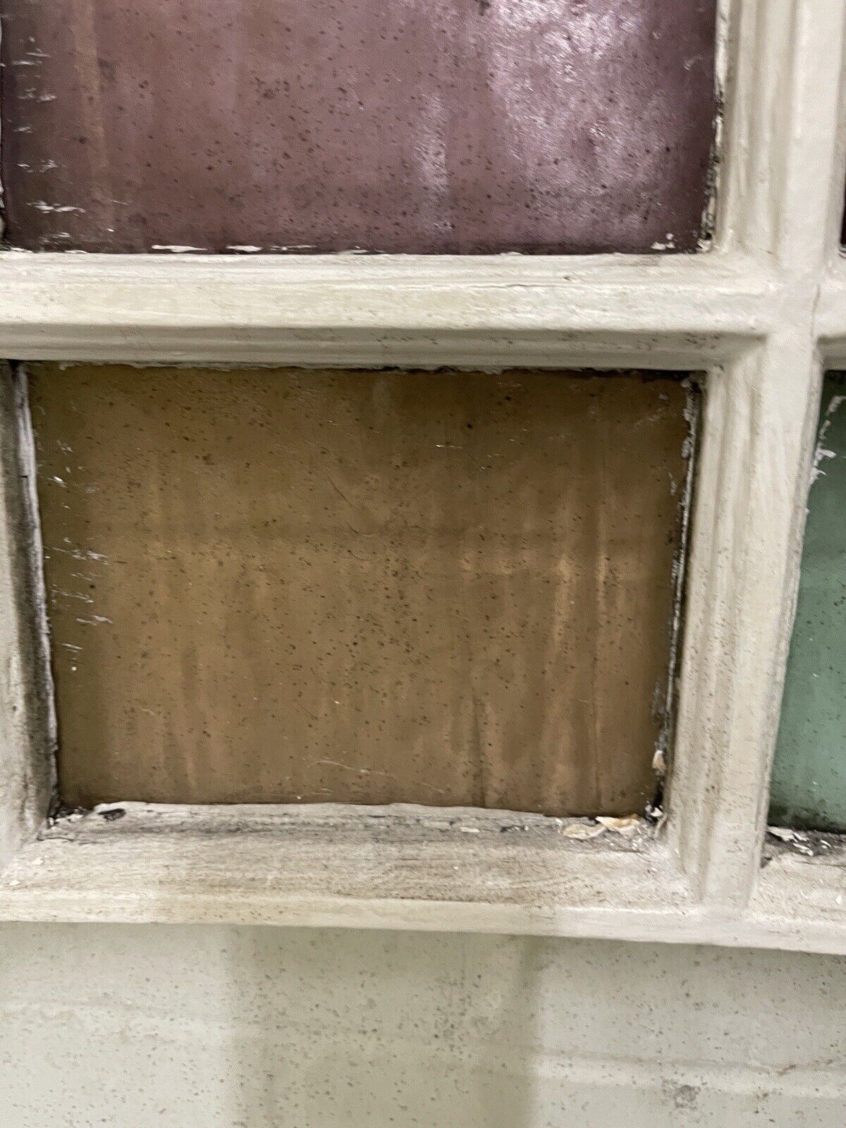 Reclaimed Old Georgian Edwardian Panel Wooden Sash Window 1065 x 1032mm