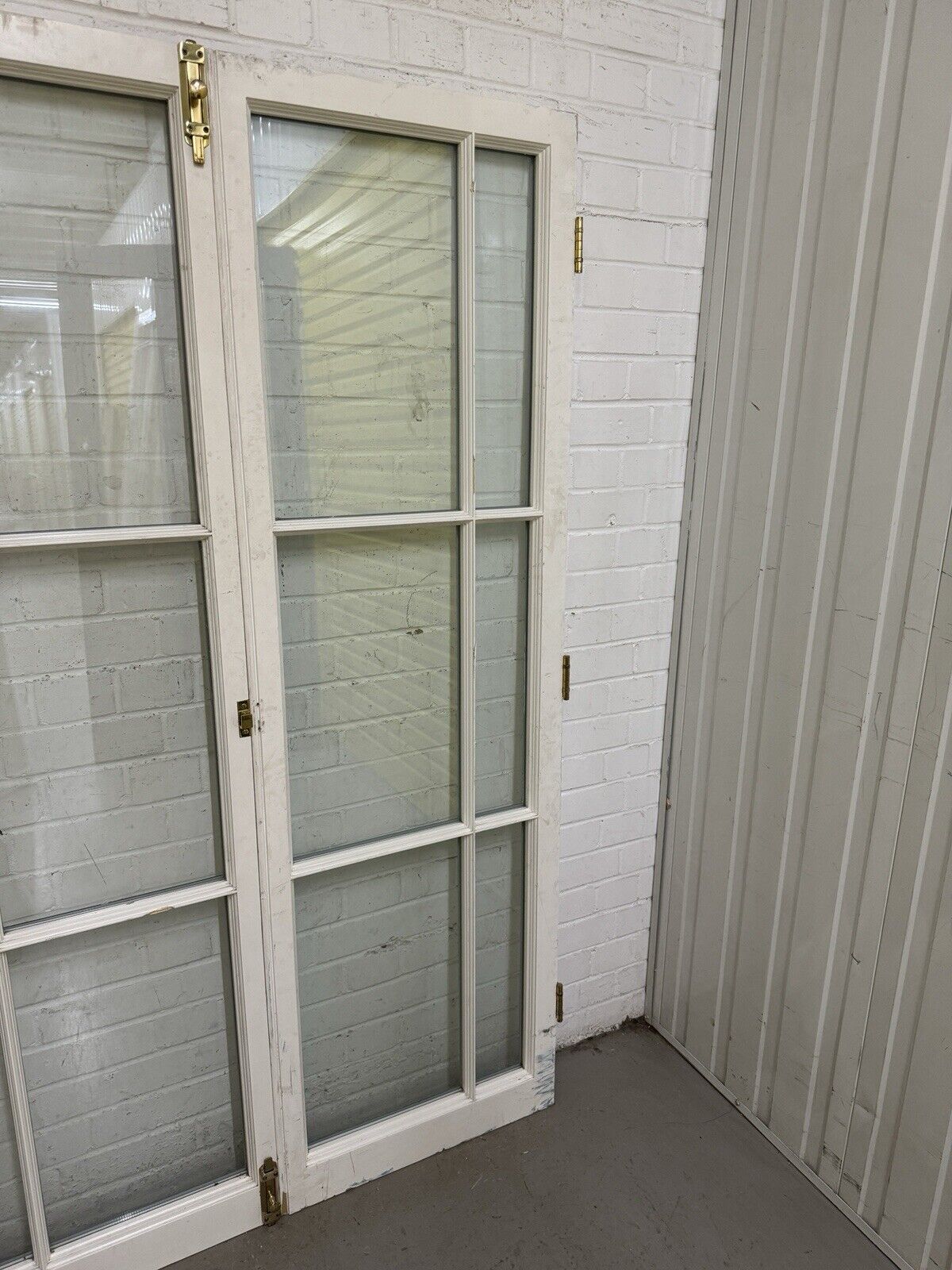 Reclaimed French Double Glazed Wooden Double Doors 1786 or 1810mm x 1120mm
