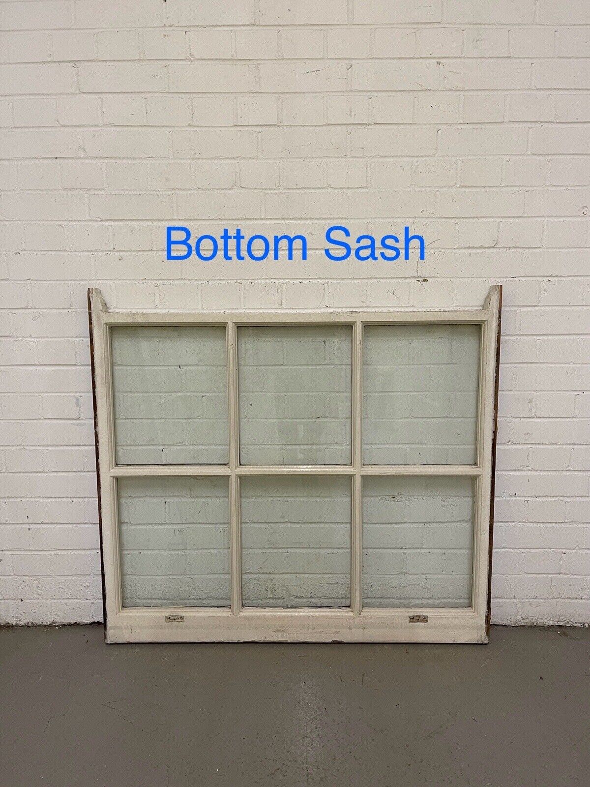 Two Pairs Reclaimed Georgian 6 Panel Wooden Sash Windows 1070 x 935 1070 x 975mm