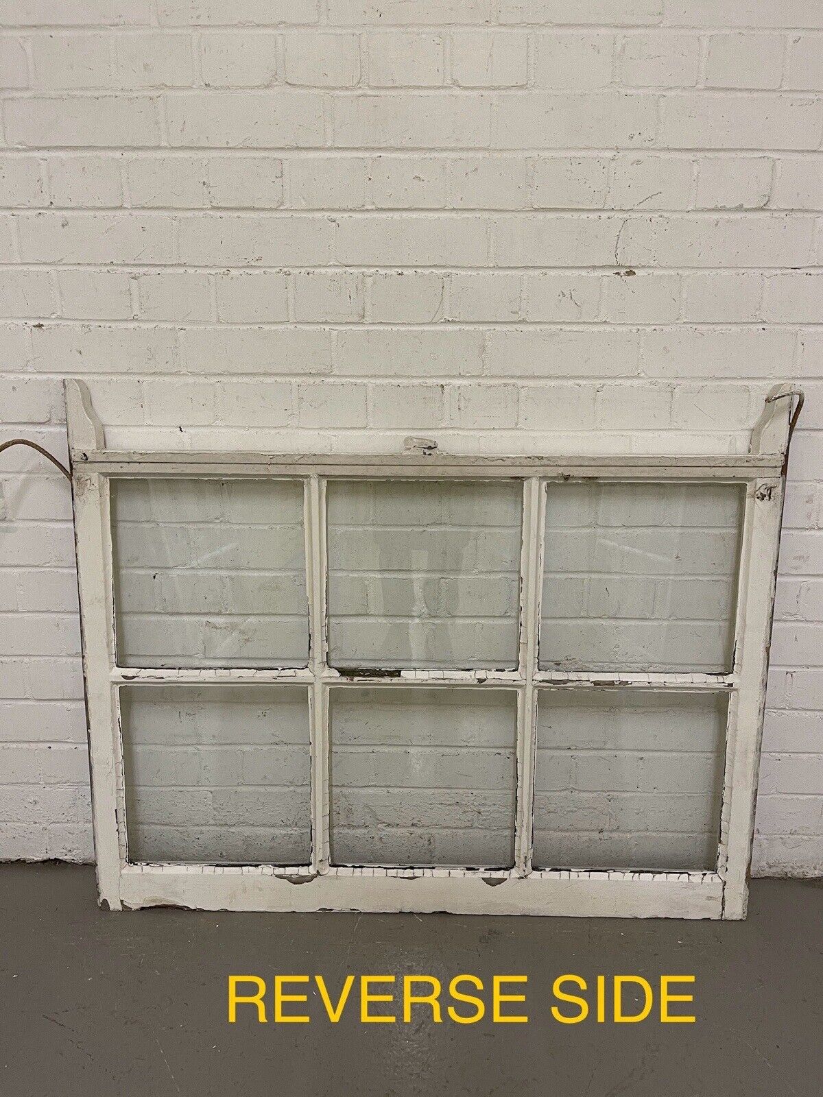 Two Pairs Reclaimed Georgian 6 Panel Wooden Sash Windows 1055 x 810 1055 x 840mm