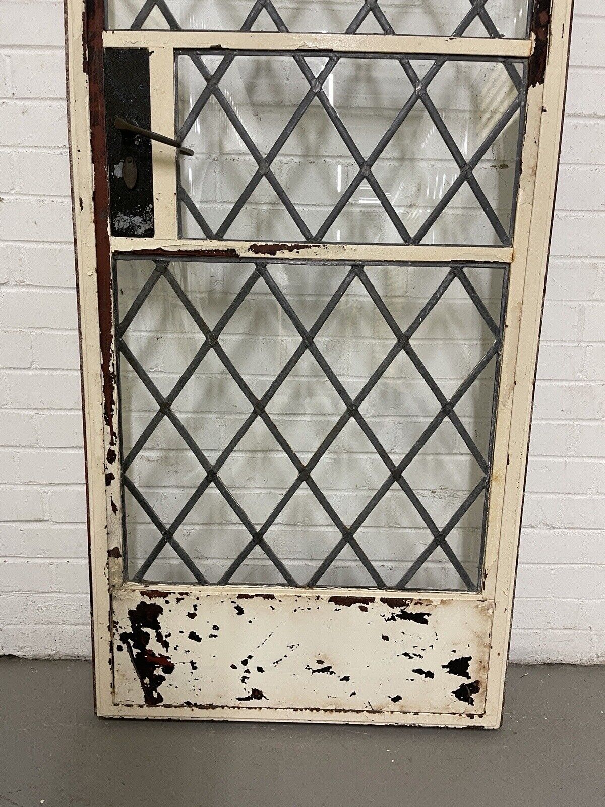 Reclaimed Vintage Industrial Crittall Crital Steel Metal Door Frame 2055 x 763mm