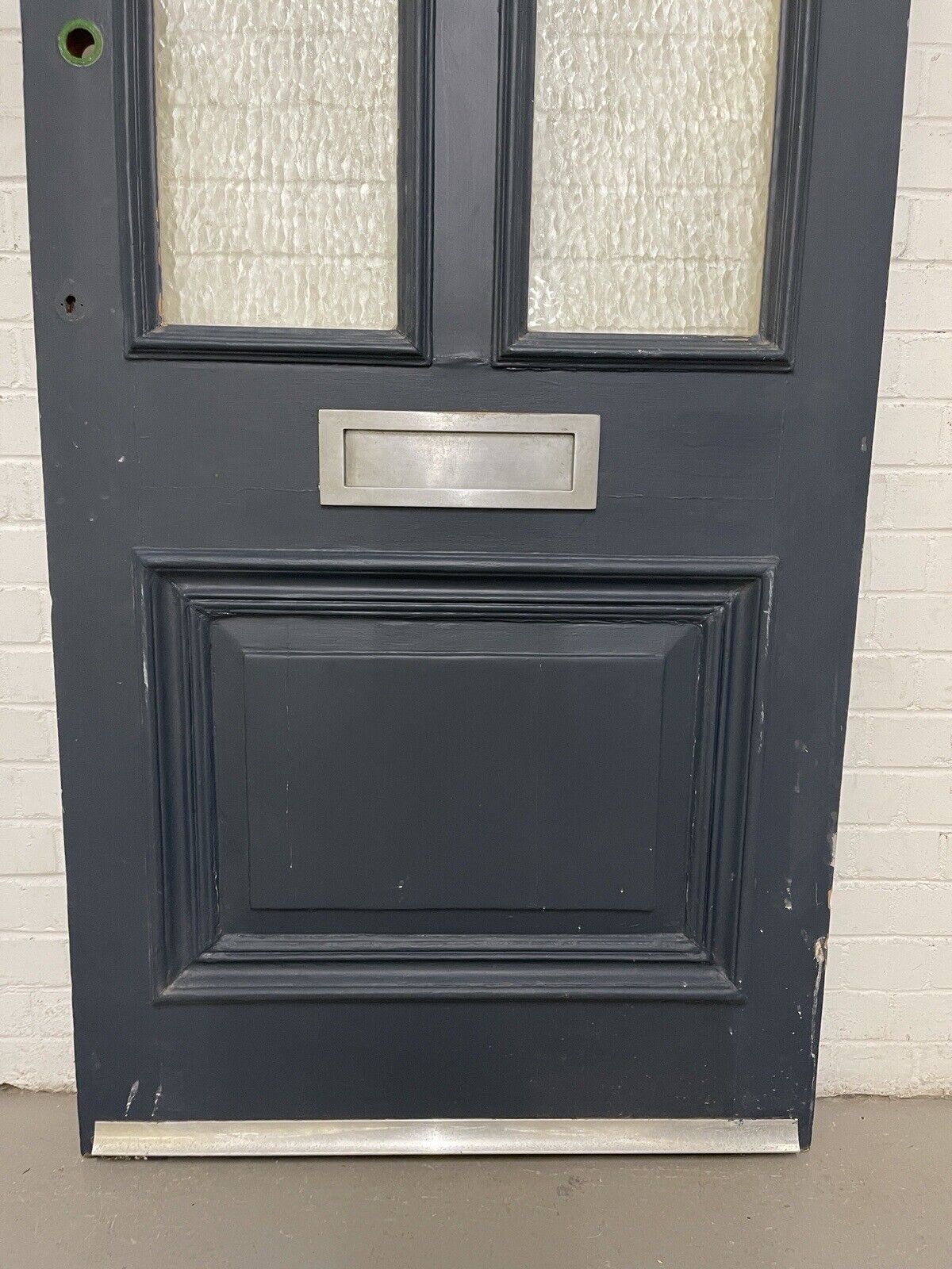 Reclaimed Old Victorian Edwardian Wooden Panel Front Door 2125 x 910mm
