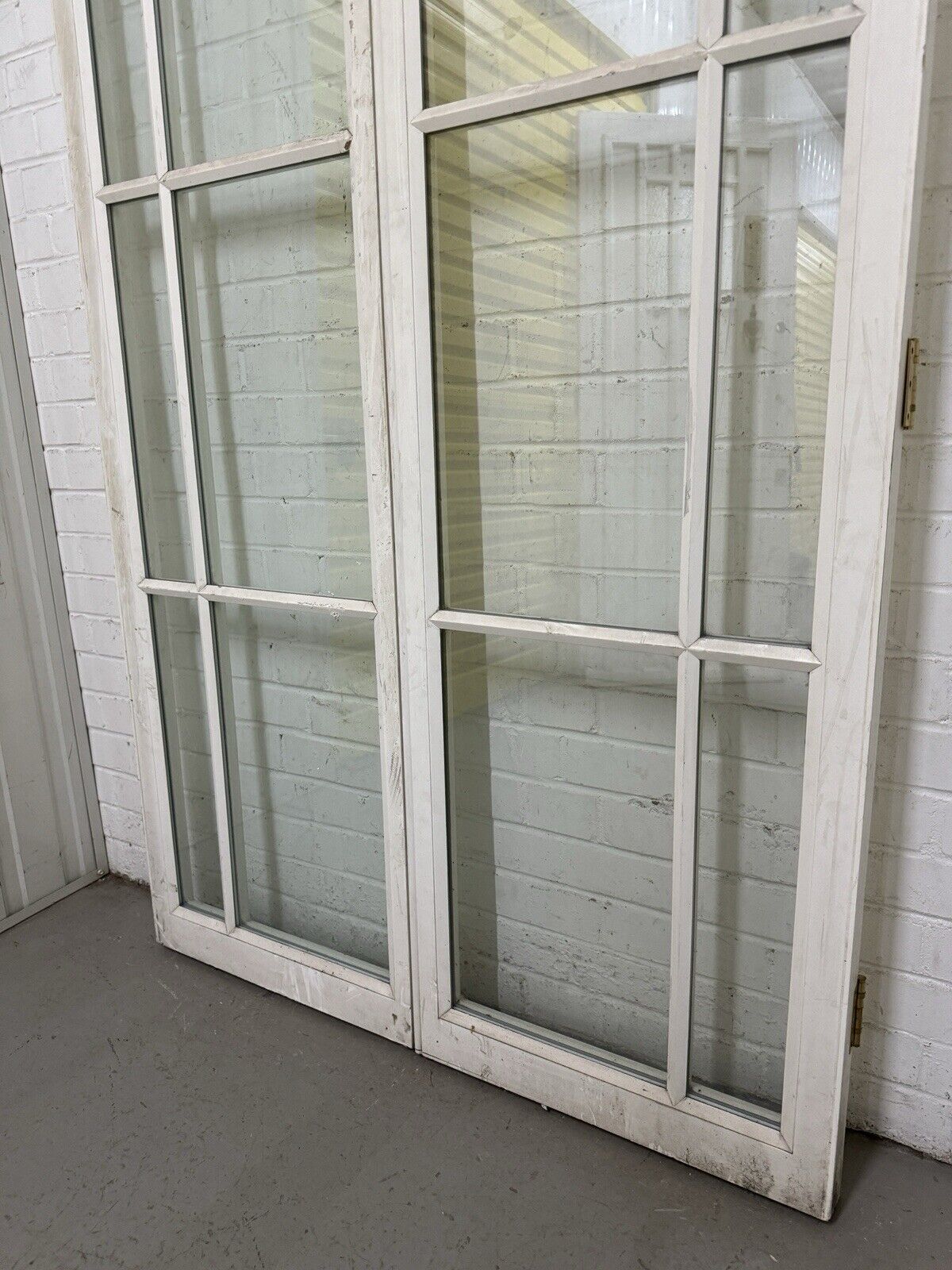 Reclaimed French Double Glazed Wooden Double Doors 1786 or 1810mm x 1120mm