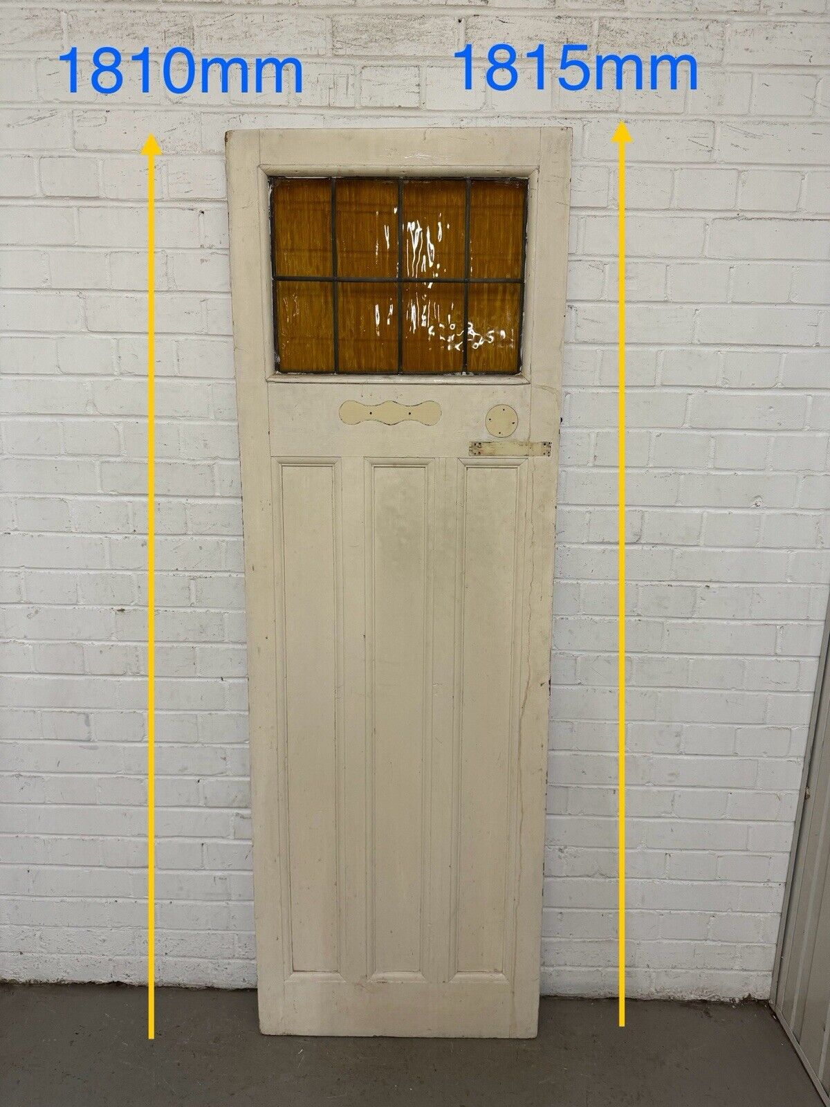 Vintage Reclaimed Edwardian Internal 4 panel Door 1810 Or 1818 x 604mm