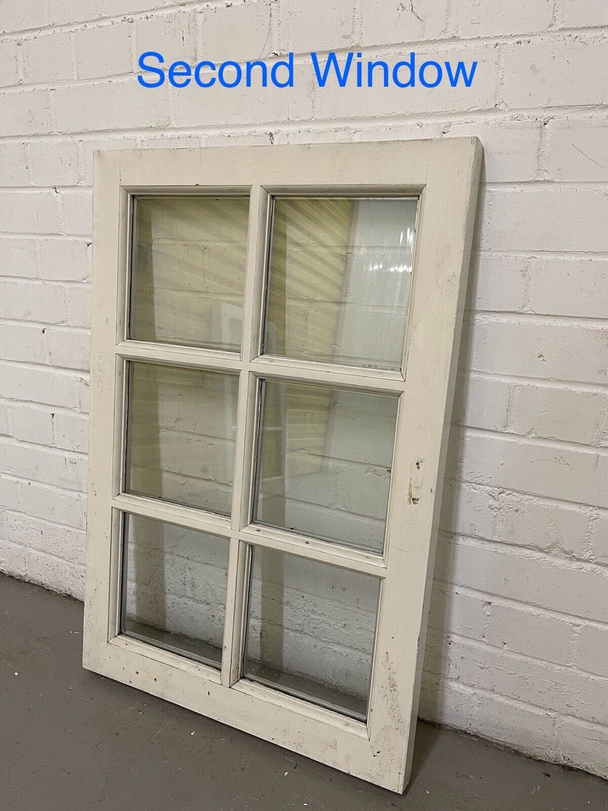 Job lot of  Four Reclaimed Style Georgian Double Glazed Windows 550mm x 818mm
