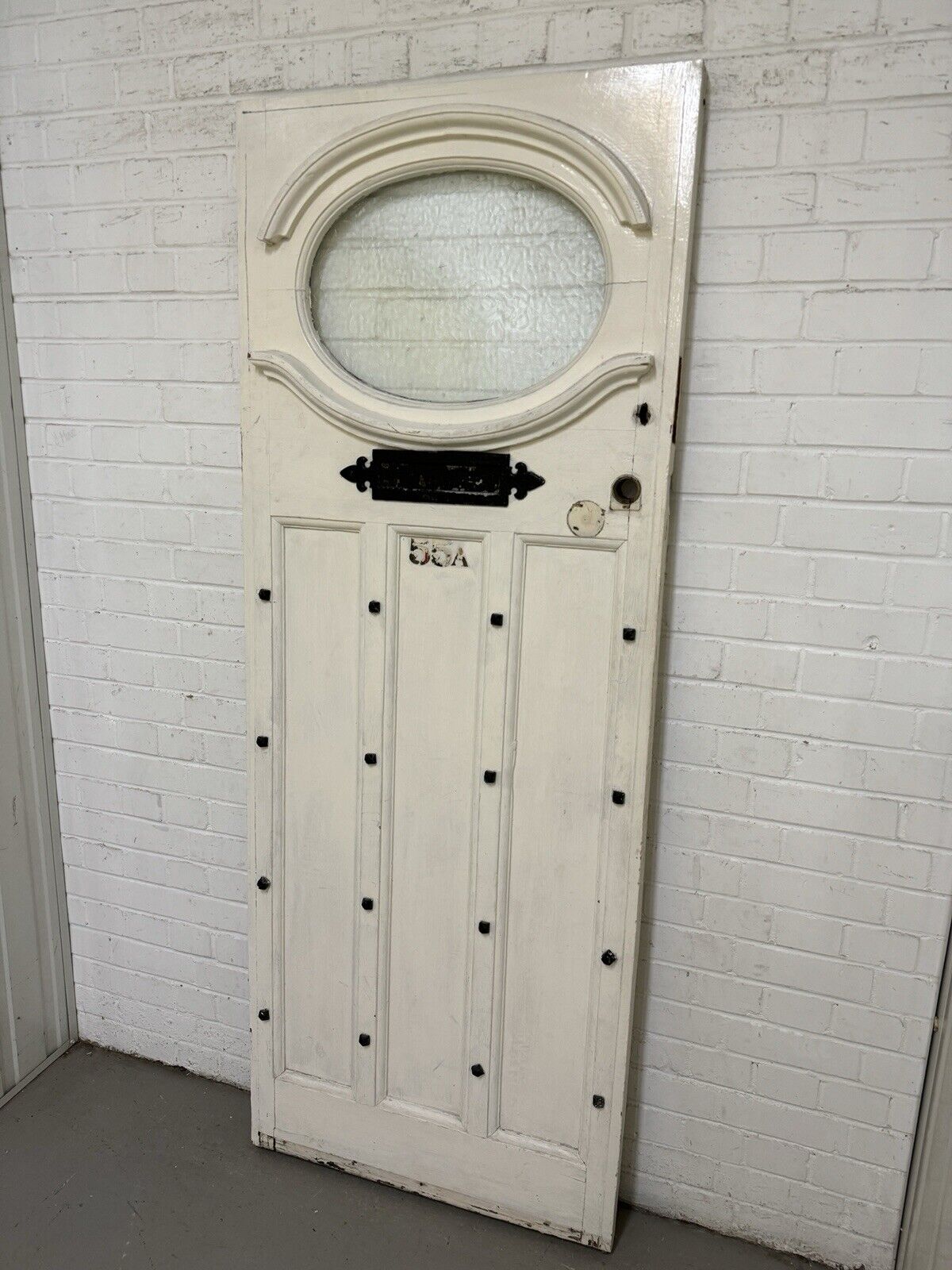 Reclaimed Victorian Edwardian Wooden Panel Front Door 1978 Or 1970mm x 754mm