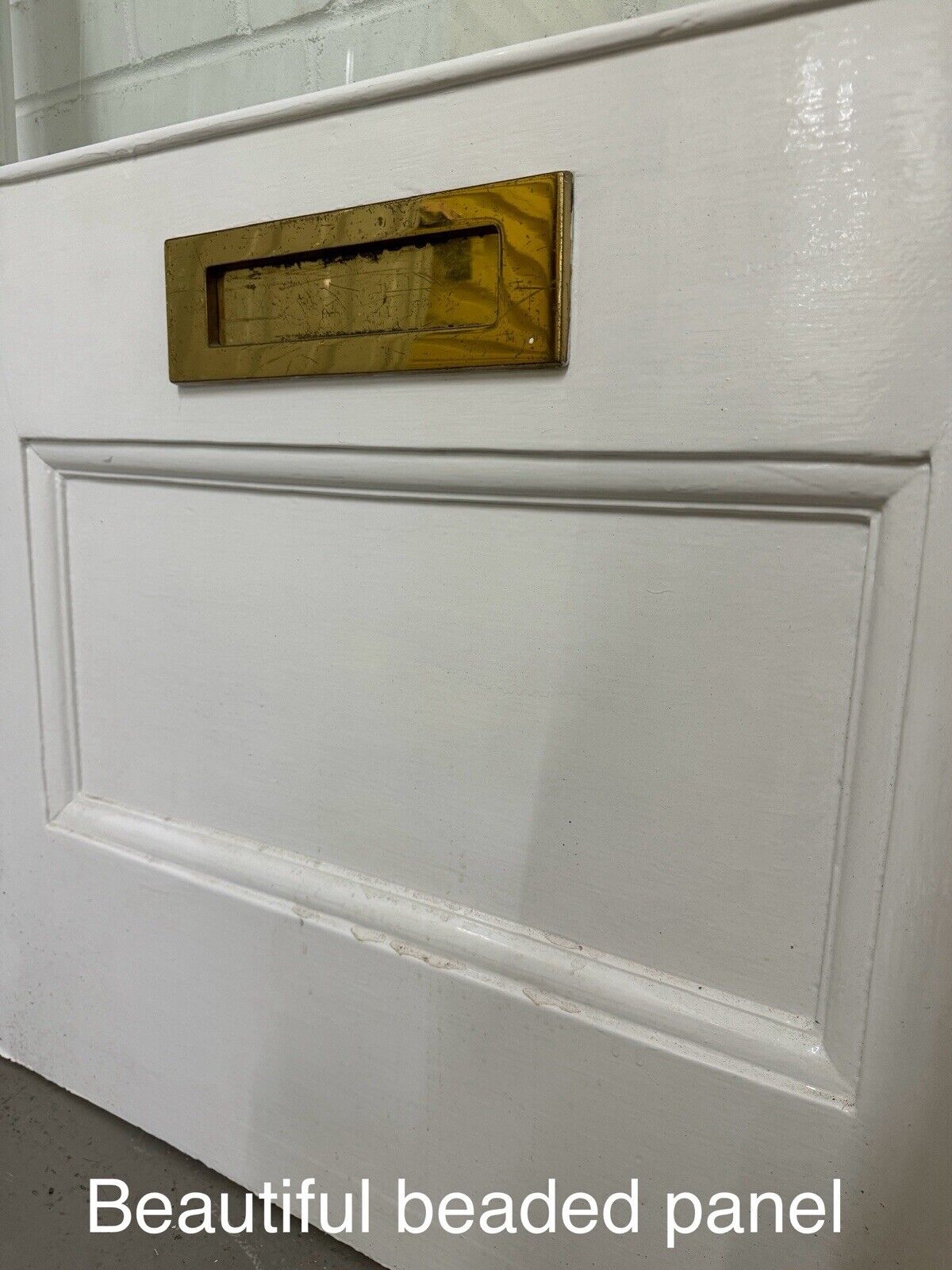 Reclaimed French Single Panel Glass Wooden Double Doors 2023 x 1557mm