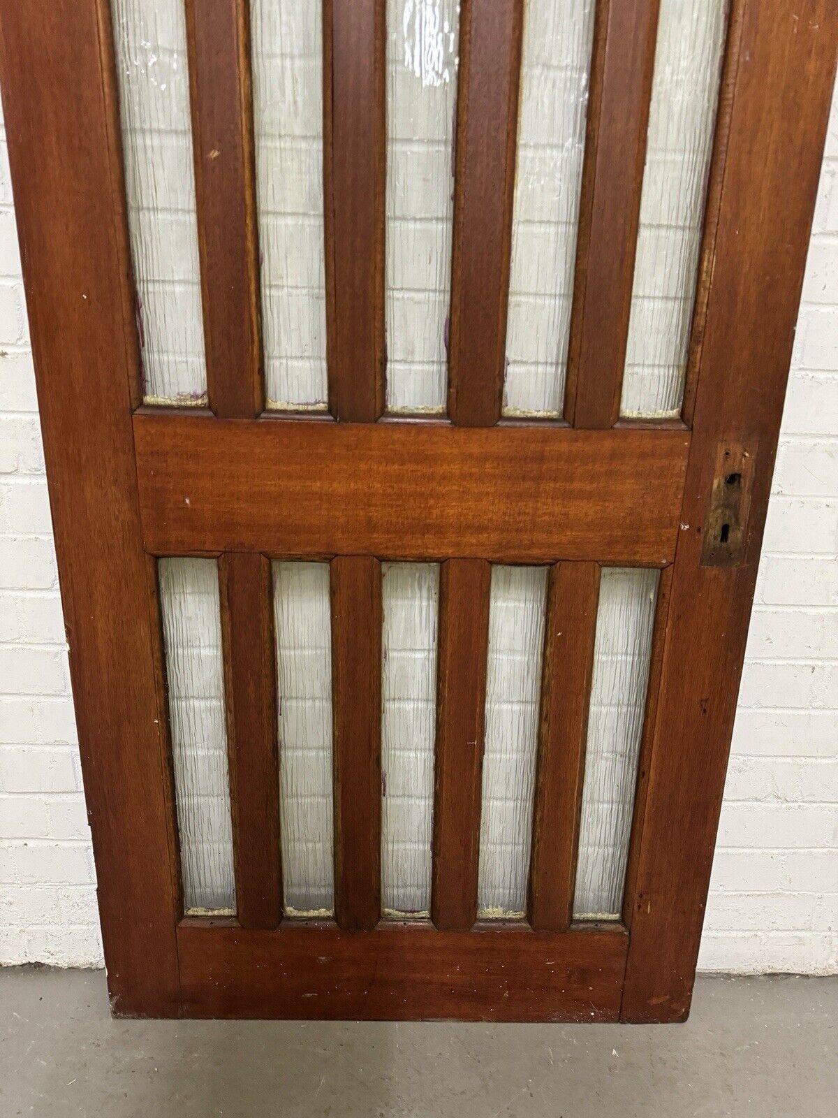 Reclaimed Old Victorian Edwardian Wooden Front Door 1976 Or 1955mm x 840mm