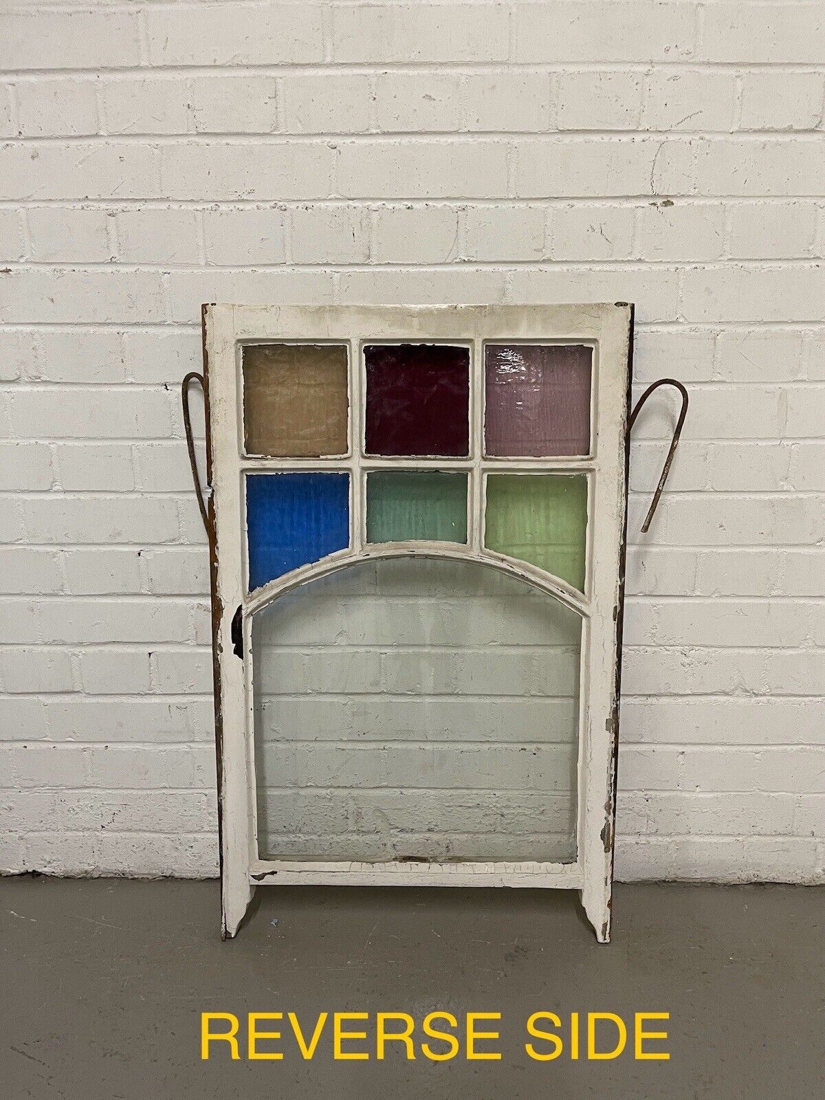 Reclaimed Old Georgian Edwardian Panel Wooden Sash Window 558 x 880mm