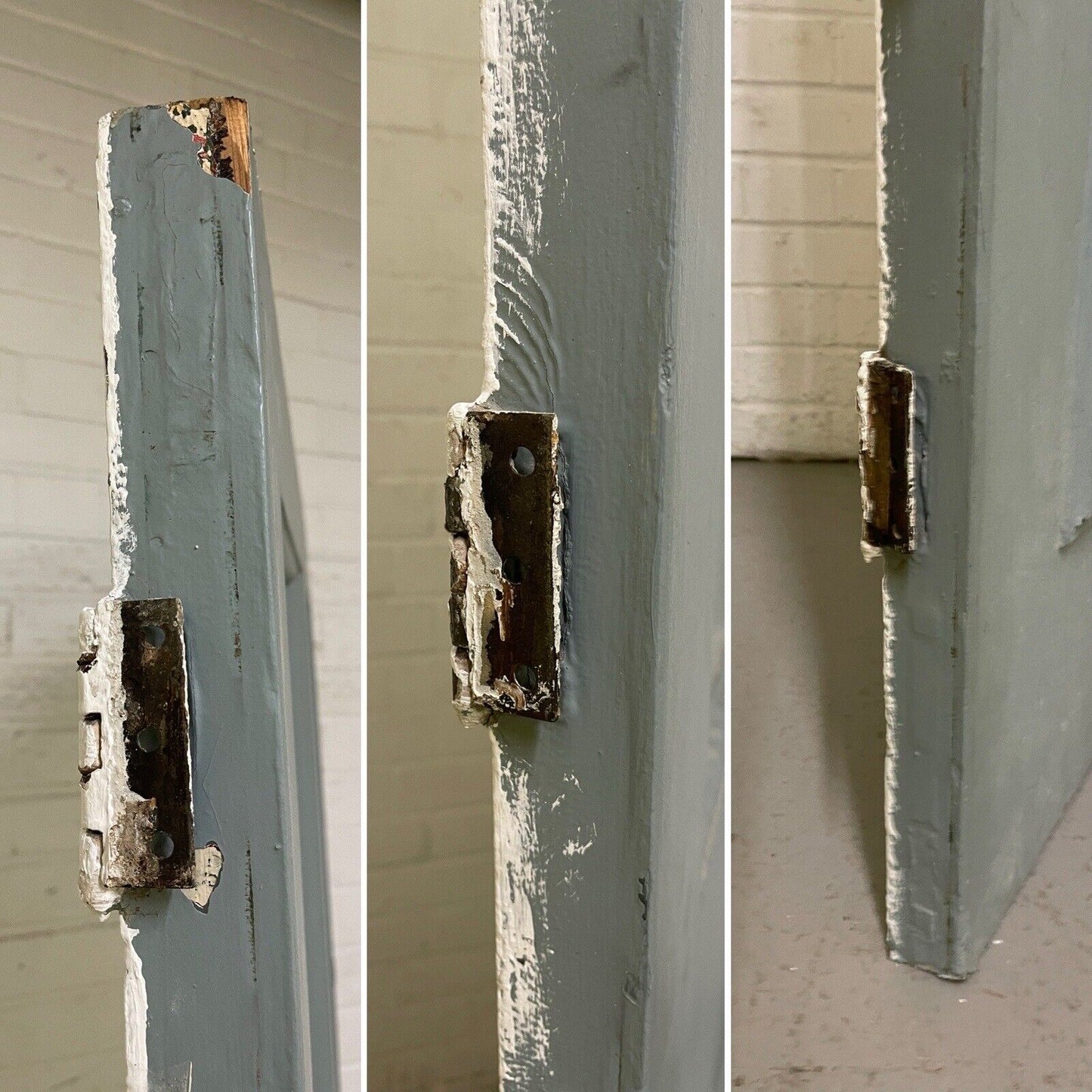 Reclaimed Old Victorian Edwardian Wooden Panel Front Door 2170 x 962mm