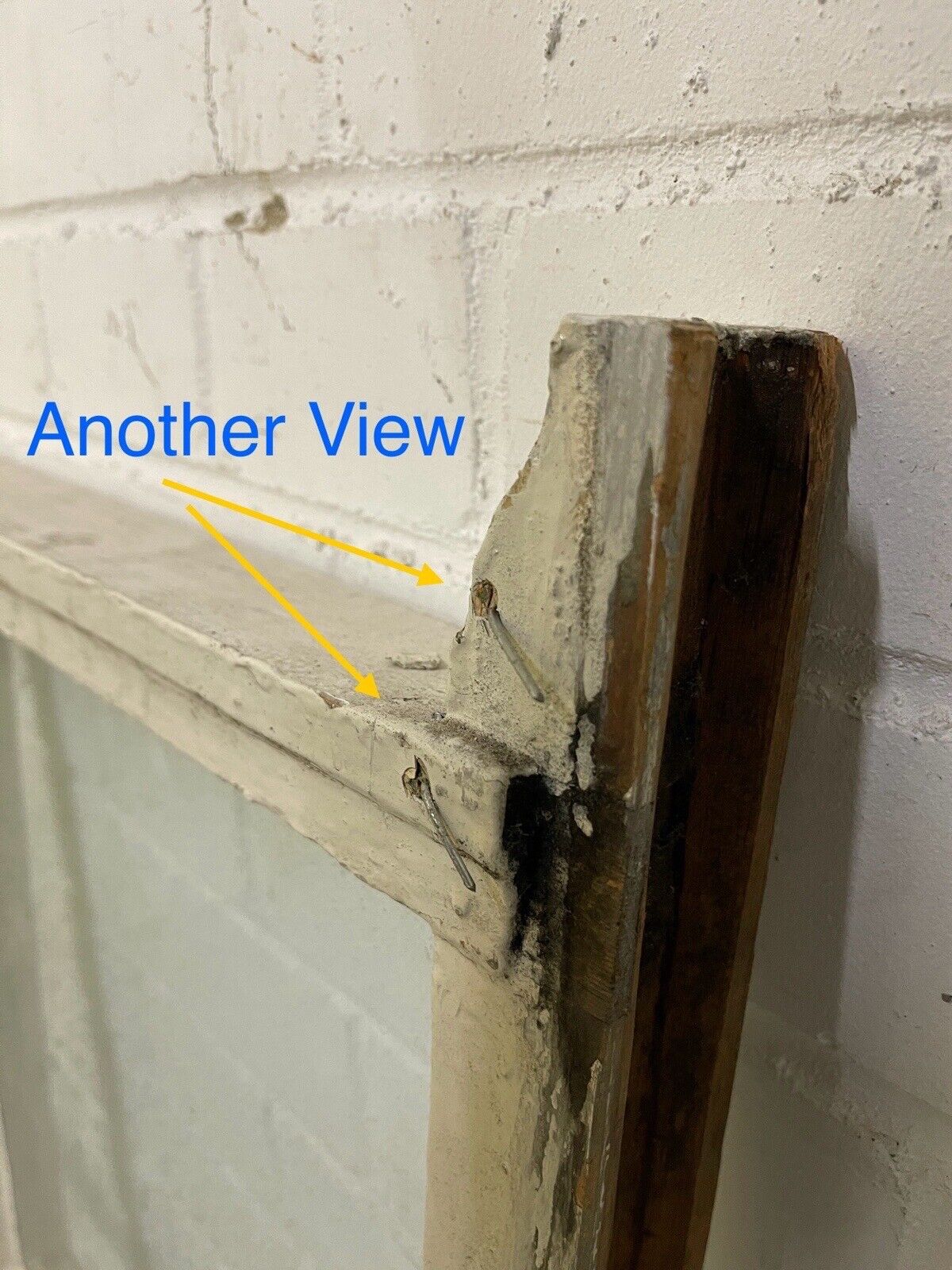 Two Pairs Reclaimed Georgian 6 Panel Wooden Sash Windows 1070 x 935 1070 x 975mm
