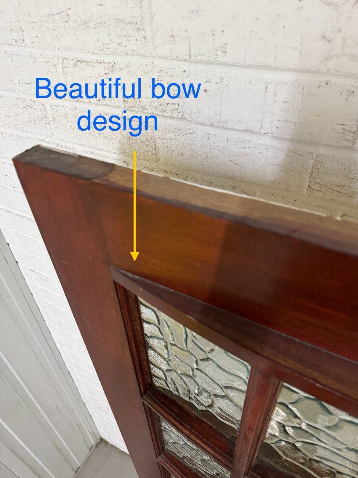 Reclaimed BOW DESIGN Wooden Panel External Front Door 2035 x 815mm