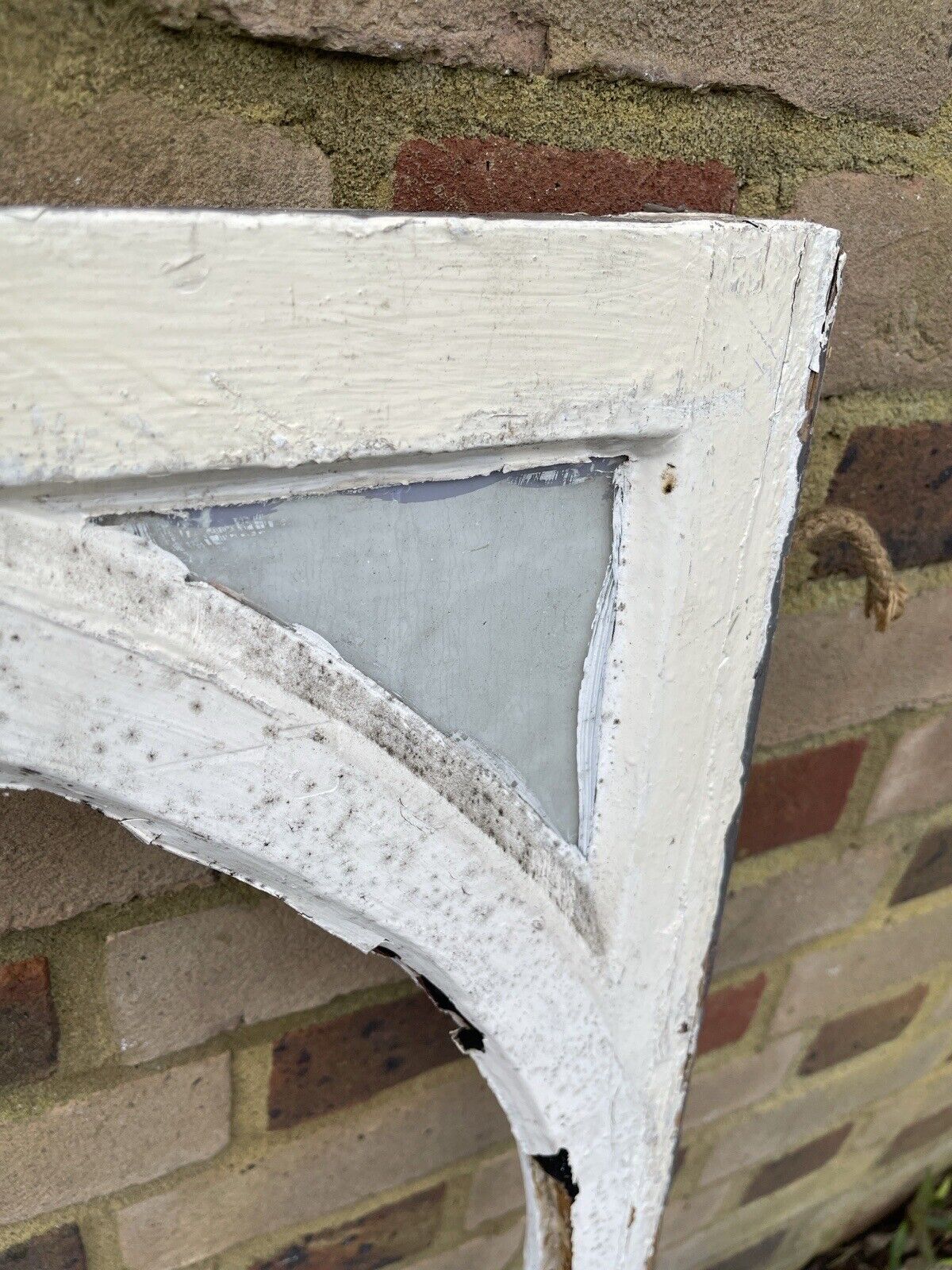 Job Lot of 3 Reclaimed Old Edwardian Arch Wooden Sash Windows 760 x 957mm