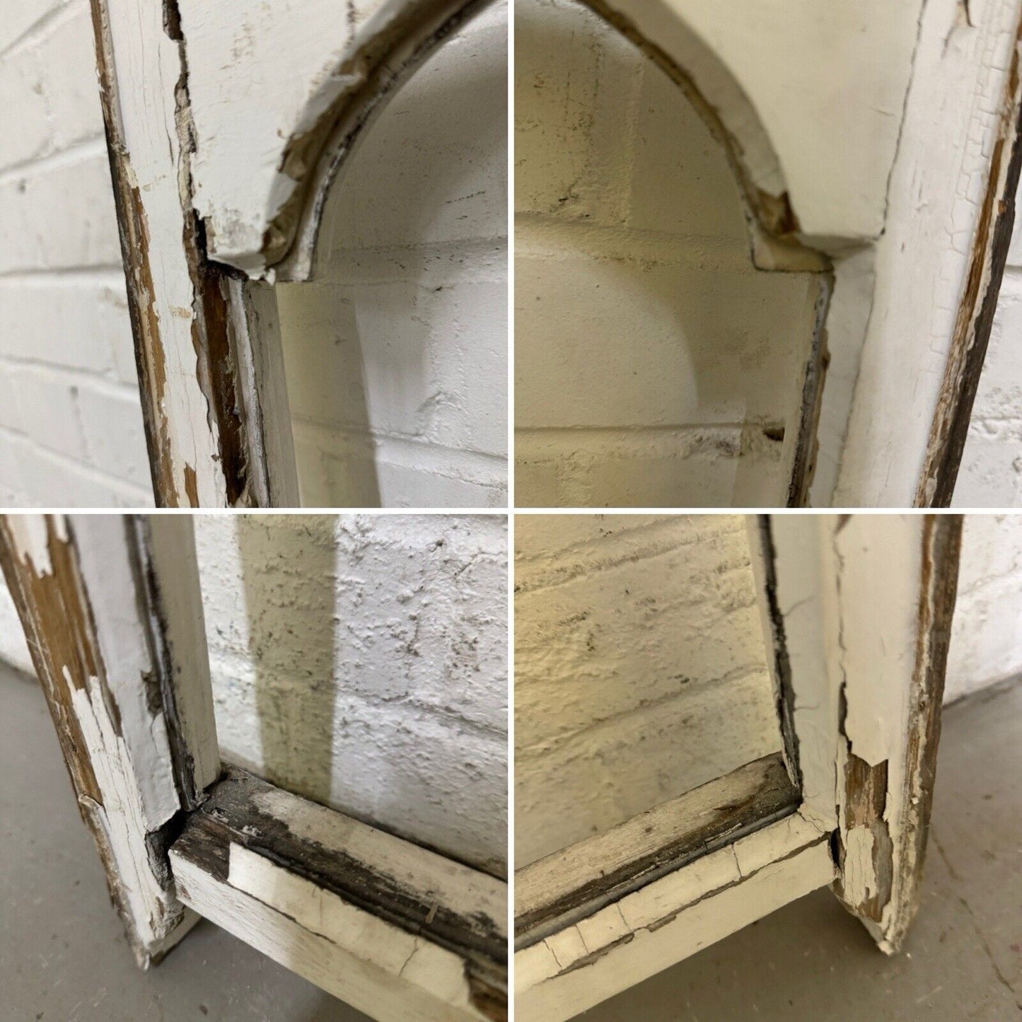 Reclaimed Old Edwardian Sash Wooden Window 805 x 455mm