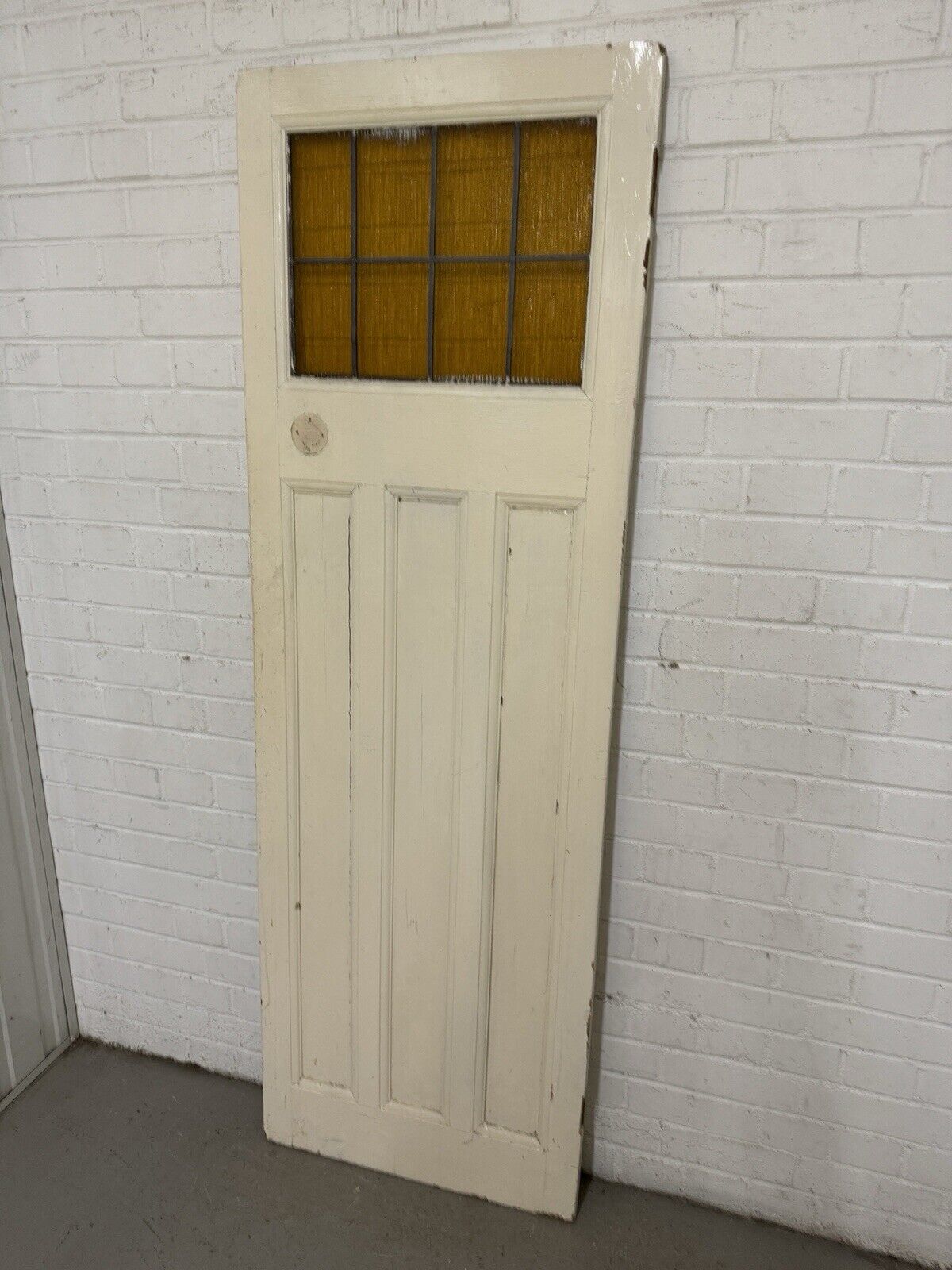 Vintage Reclaimed Edwardian Internal 4 panel Door 1810 Or 1818 x 604mm