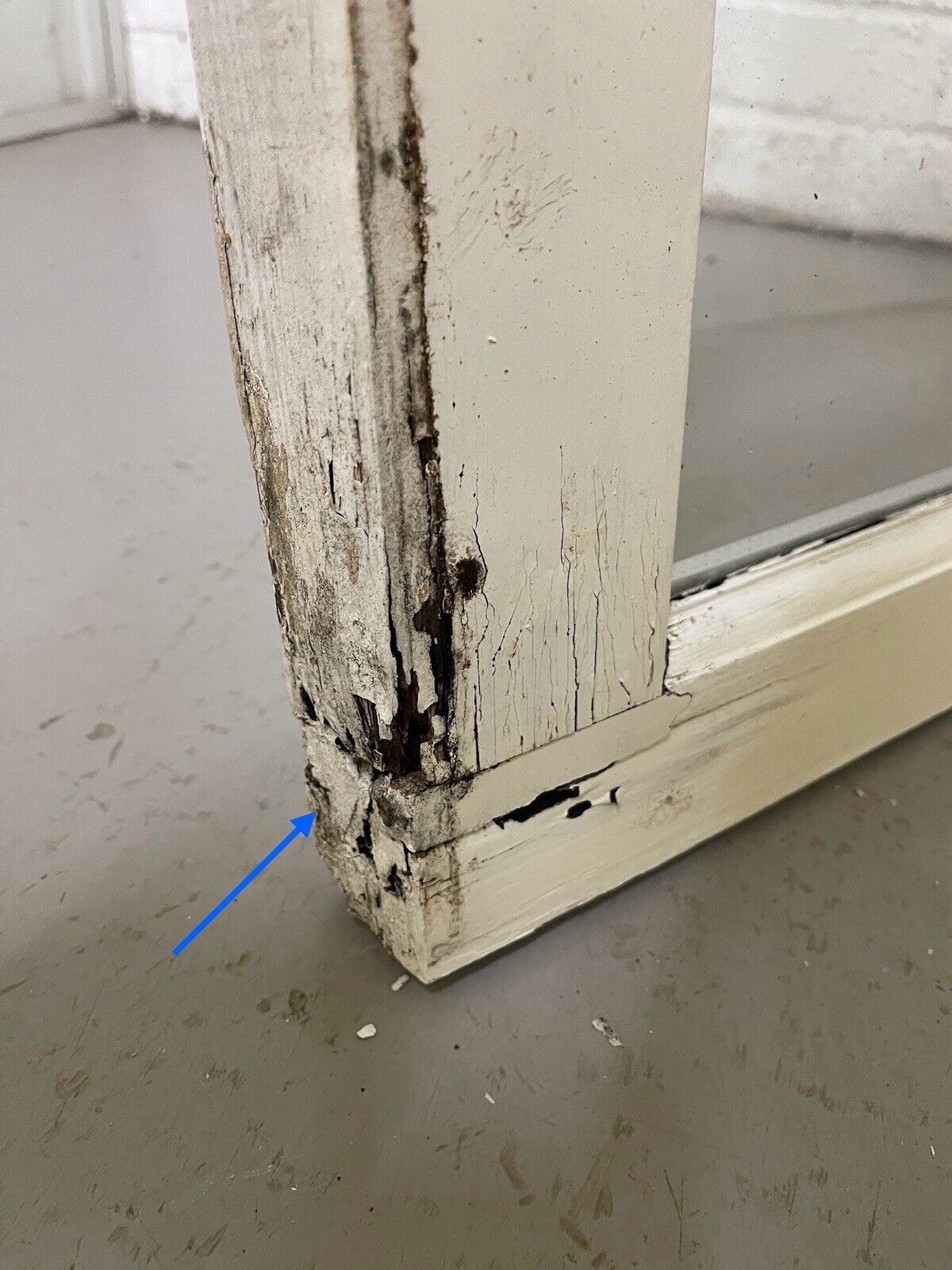 Job lot of  Four Reclaimed Style Georgian Double Glazed Windows 550mm x 818mm