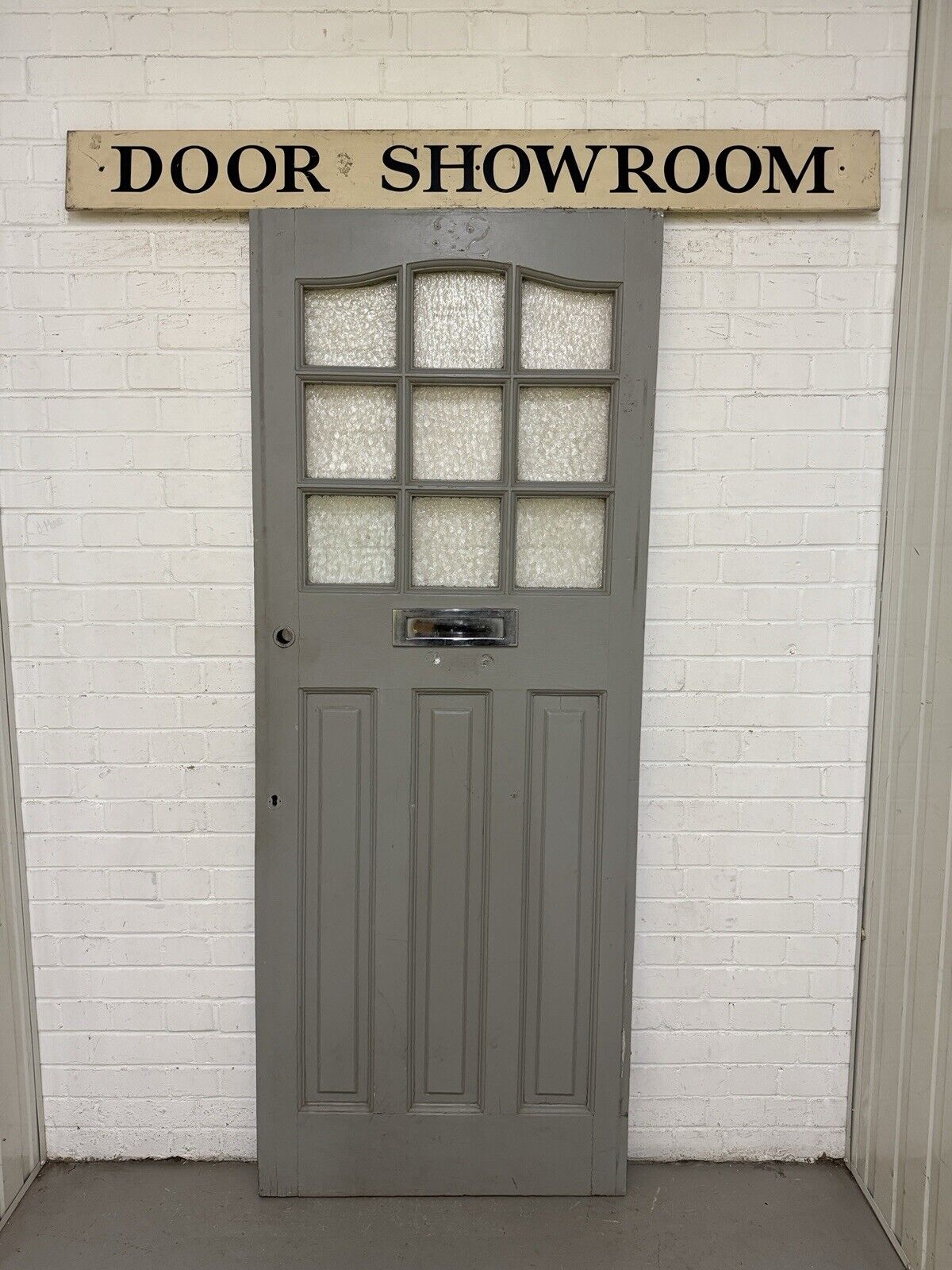 Reclaimed Victorian Edwardian Wooden Panel Front Door 2015 x 785 or 790mm