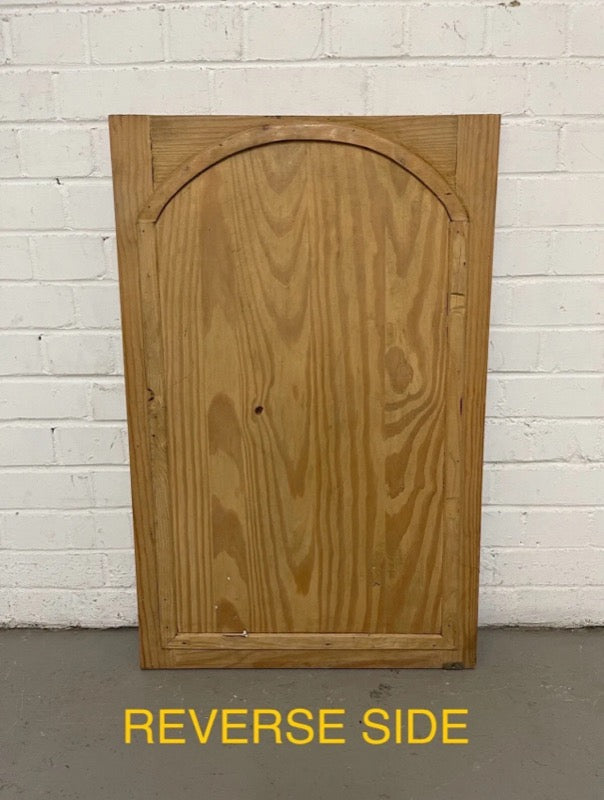 Three Reclaimed Pine Victorian Alcove Cupboard Doors 853 x 550mm 512 x 598mm