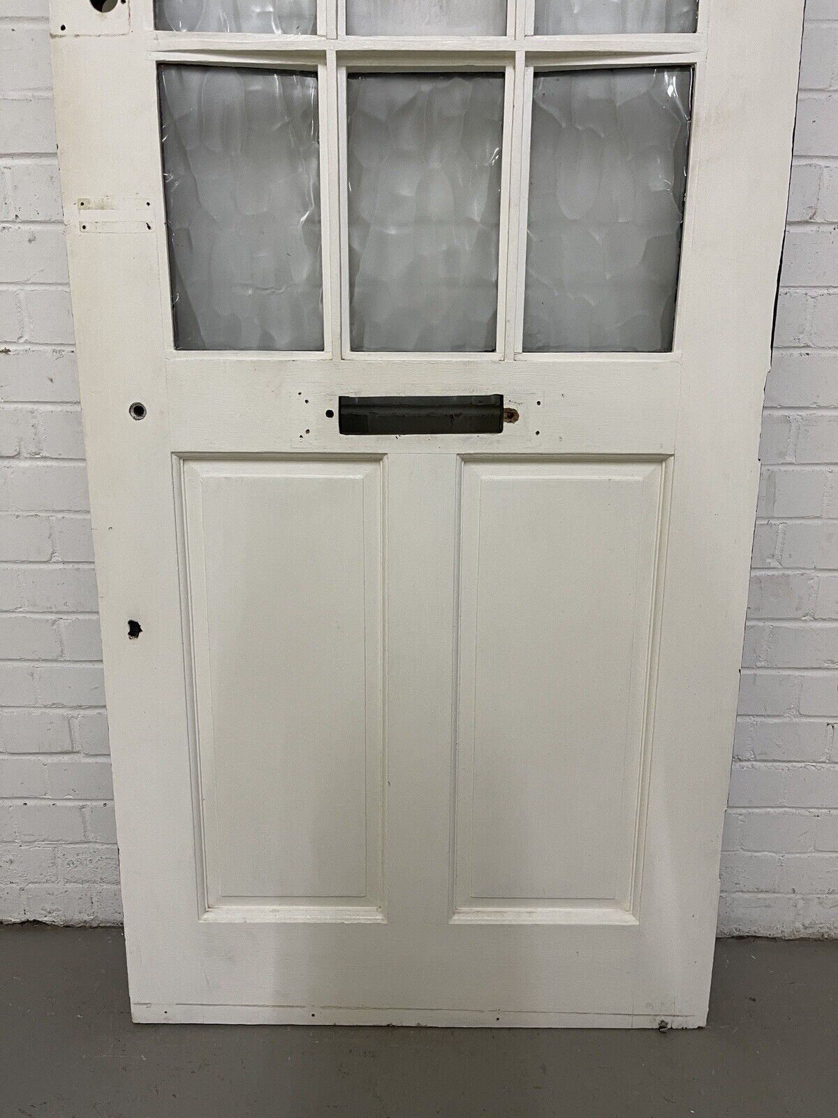Reclaimed BOW DESIGN Wooden Panel External Front Door 2028 x 808 or 810mm