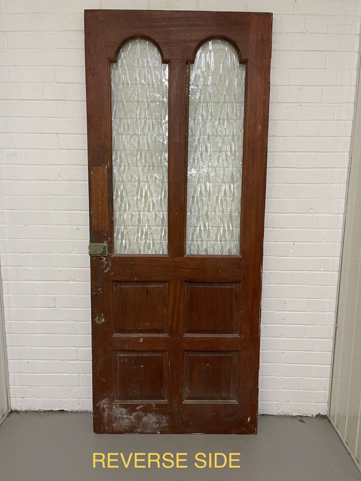 Modern Reclaimed Wooden Panel External Edwardian Front Door  2078 x 865mm