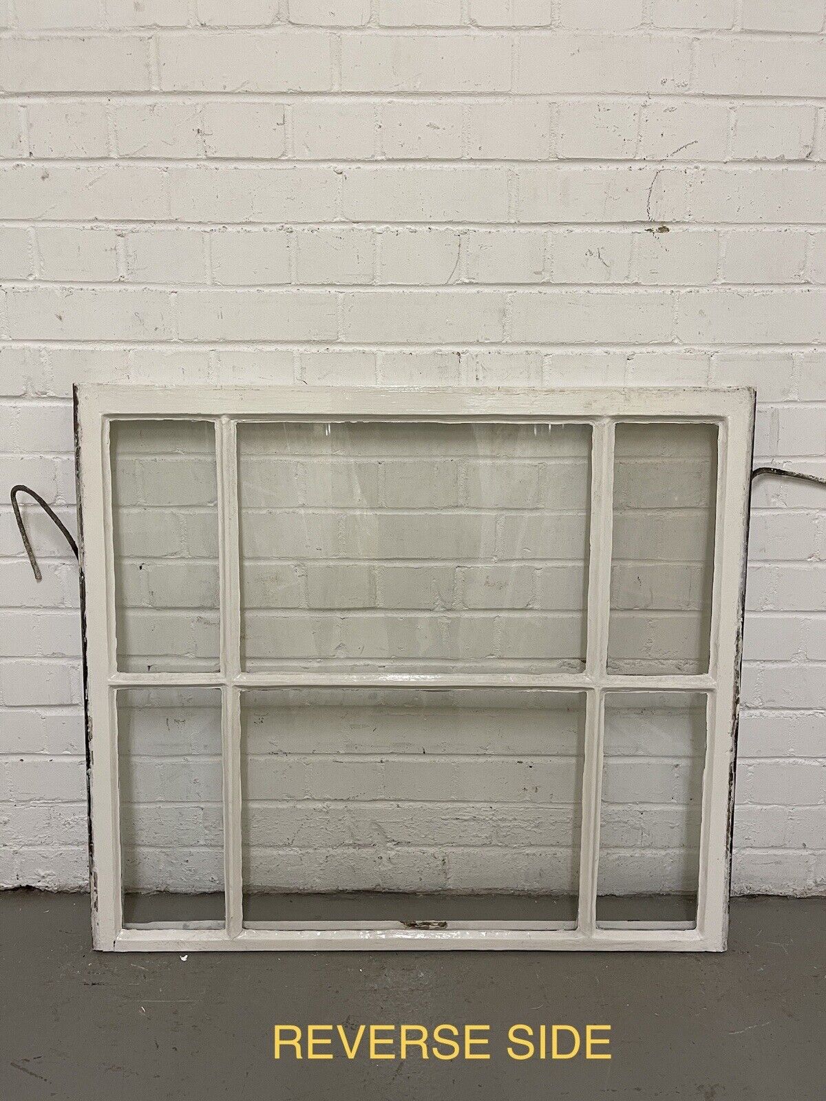 Pair Of Reclaimed Edwardian 6 Panel Wooden Sash Windows 910 x 803mm 910 x 820mm